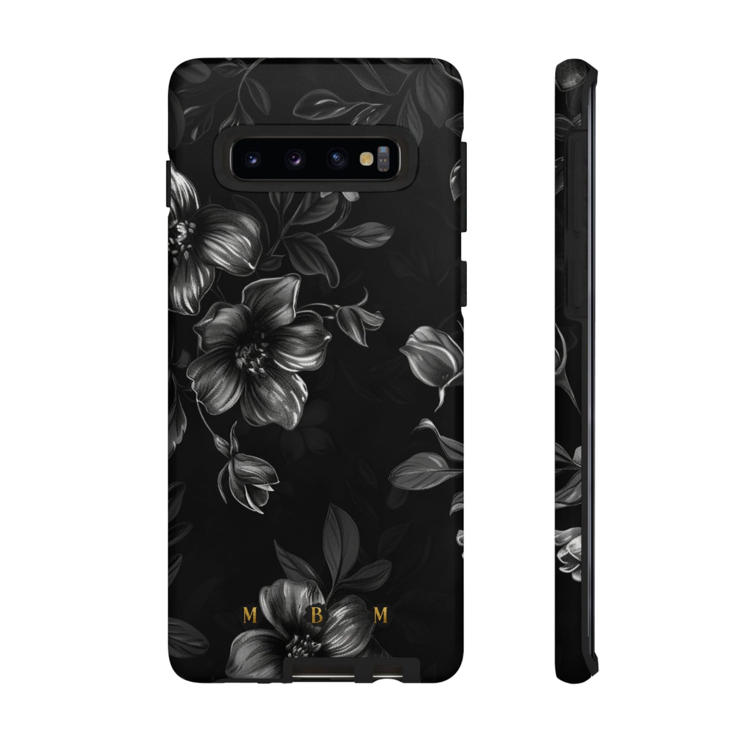 Midnight Flora Samsung Galaxy S Tough Case