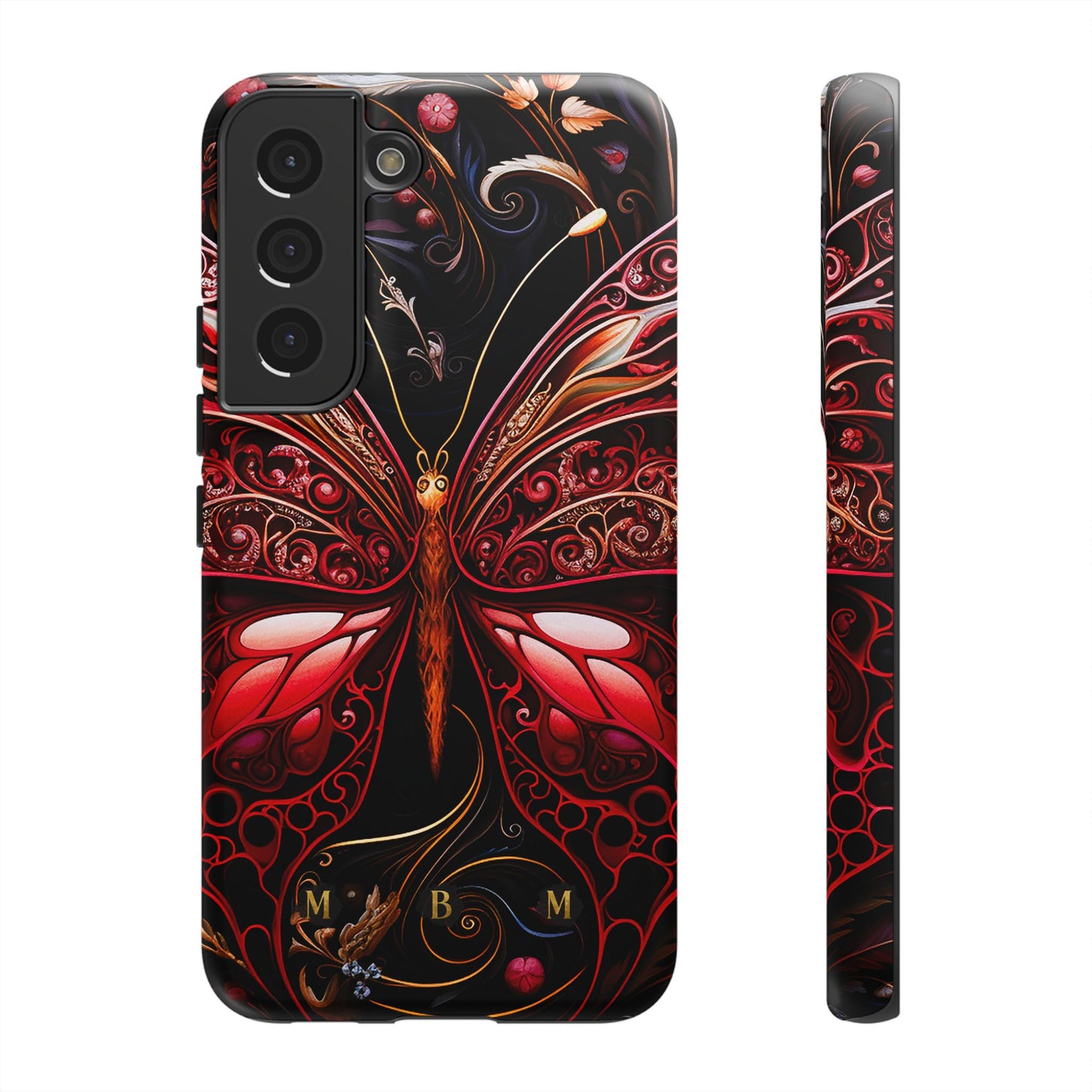 Red Butterfly Samsung Galaxy S Tough Case
