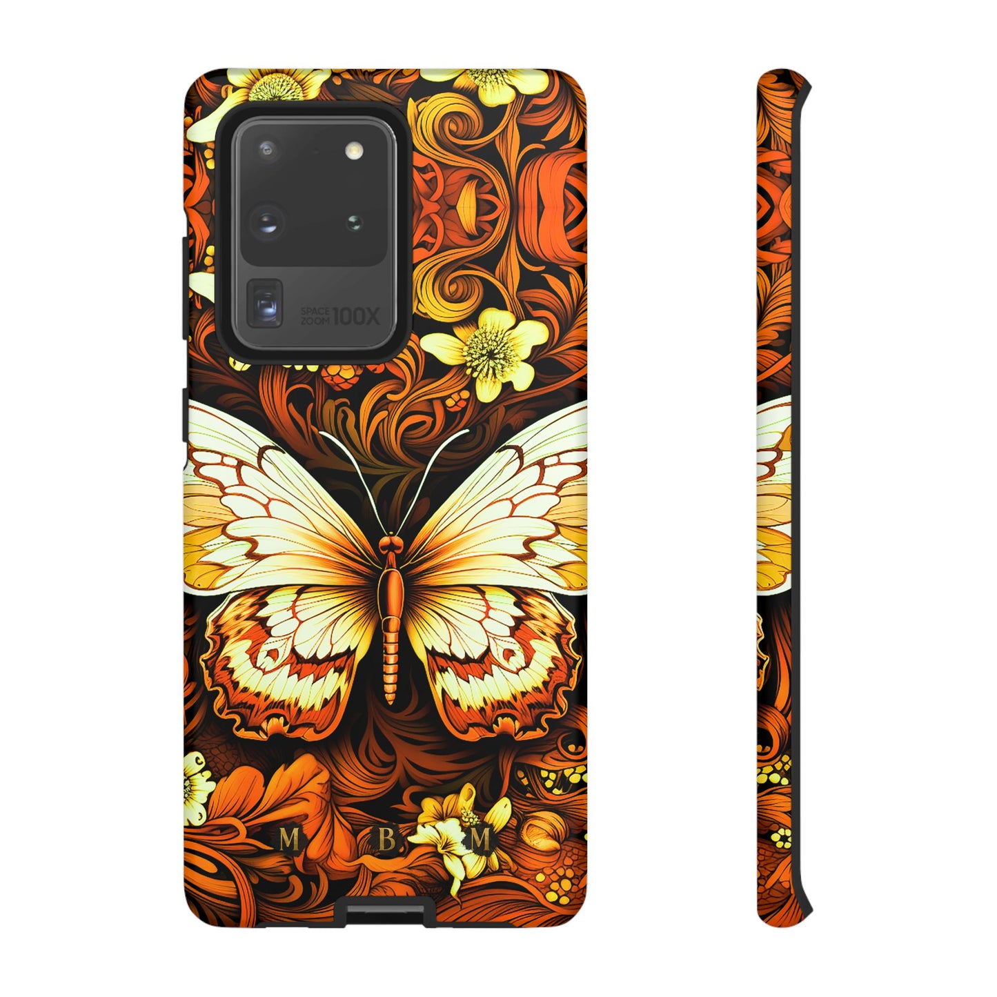 Vintage Orange Samsung Galaxy S Tough Case
