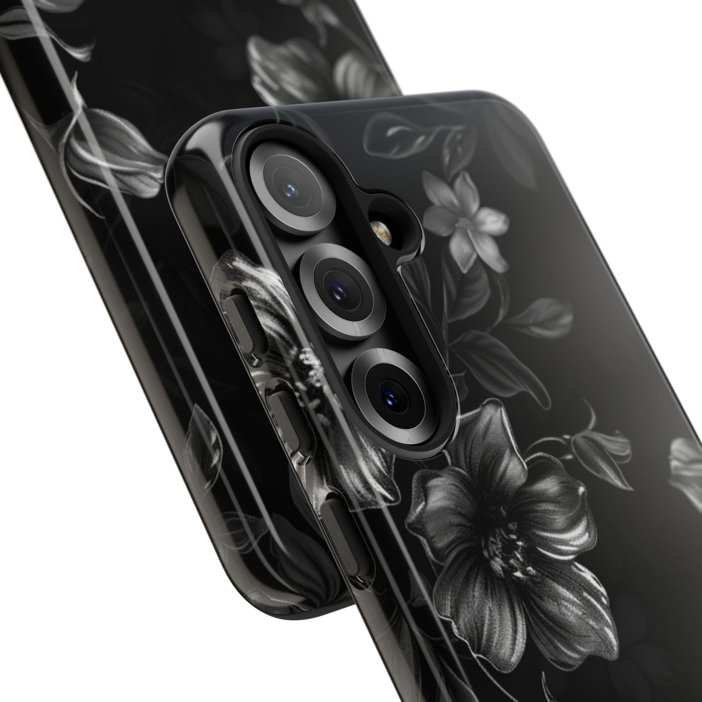 Midnight Flora Samsung Galaxy S Tough Case