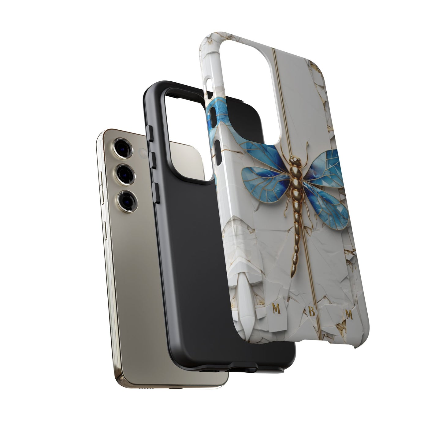 Dragonfly Blue Samsung Galaxy S Tough Case