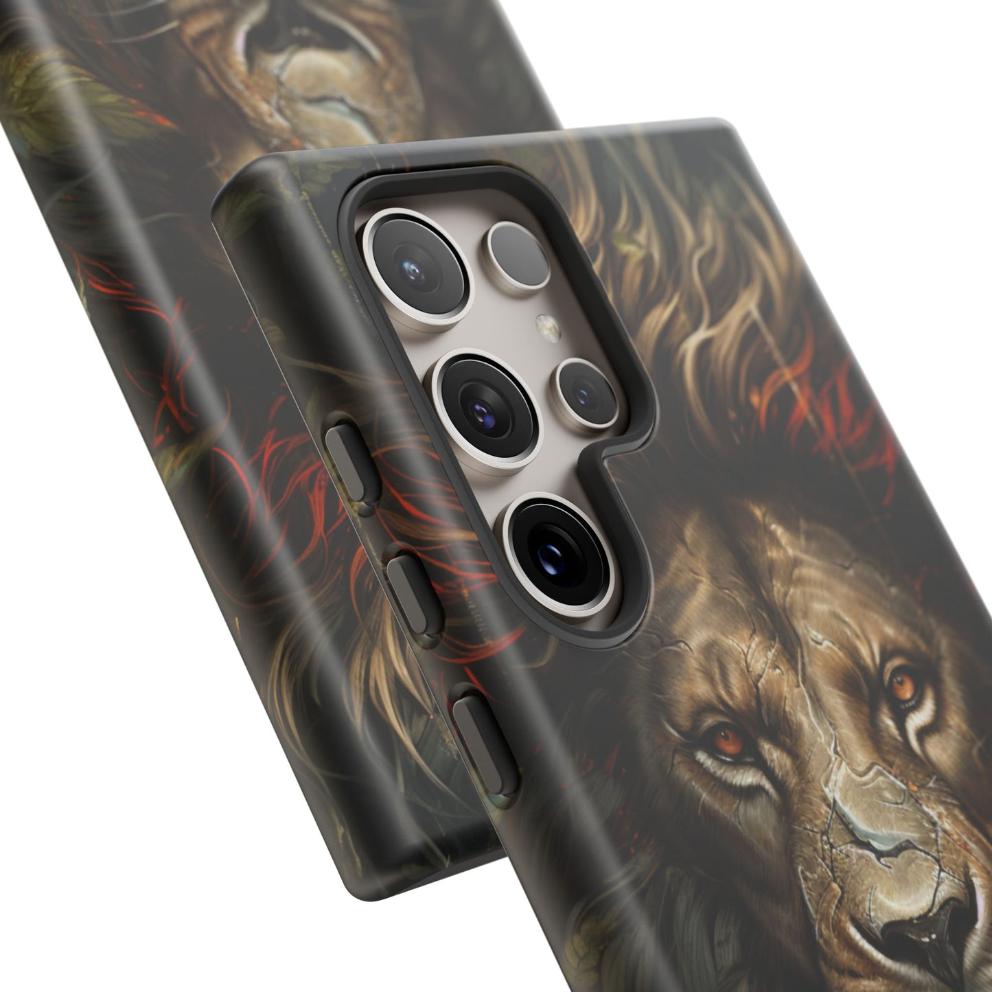 Dark Lion Samsung Galaxy S Tough Case