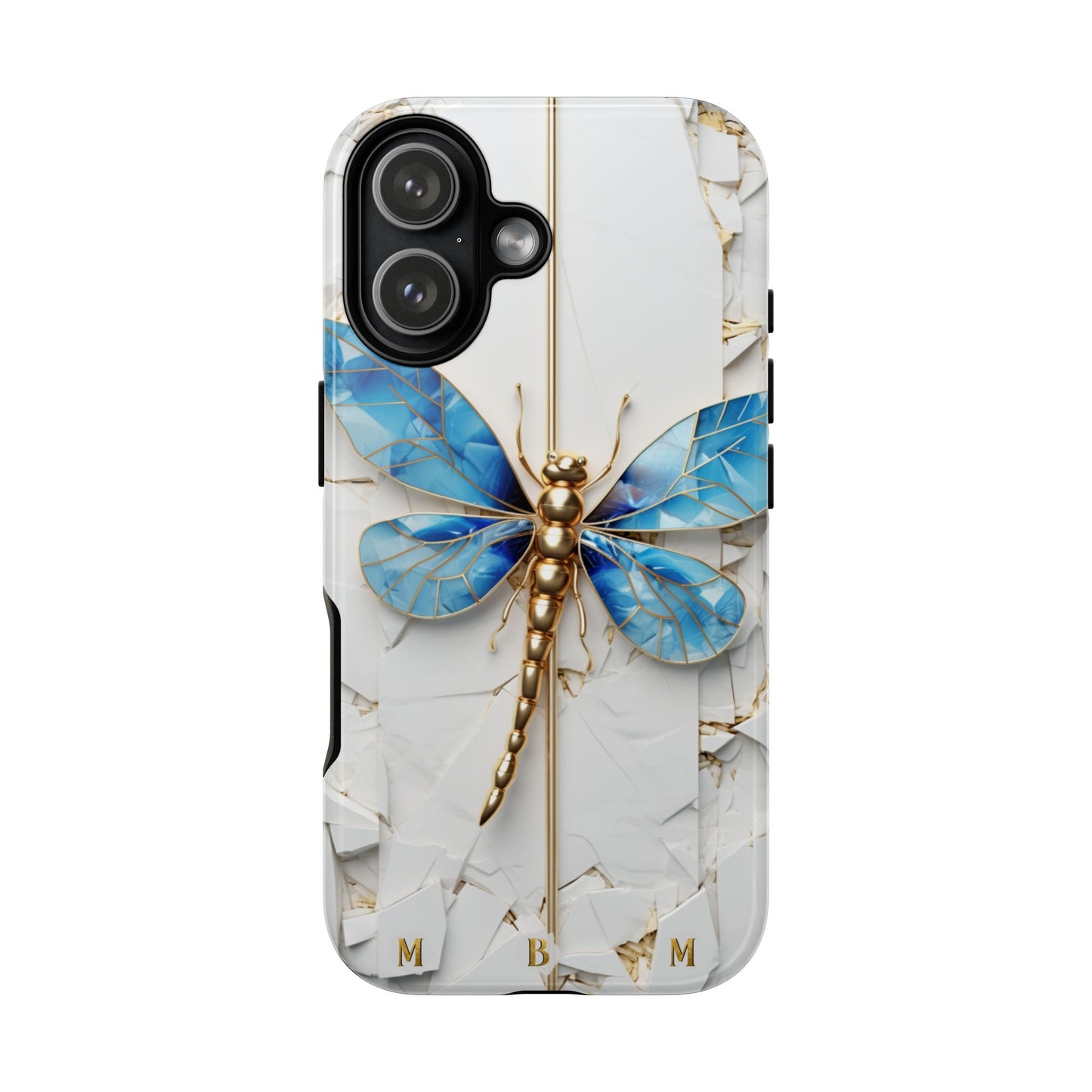 Dragonfly Blue iPhone Tough Case
