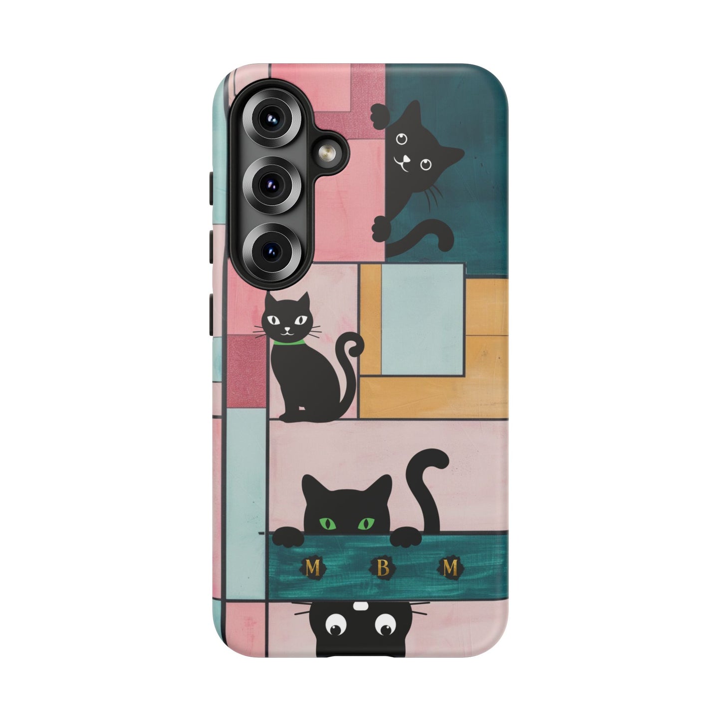 Block Cats Samsung Galaxy S Tough Case