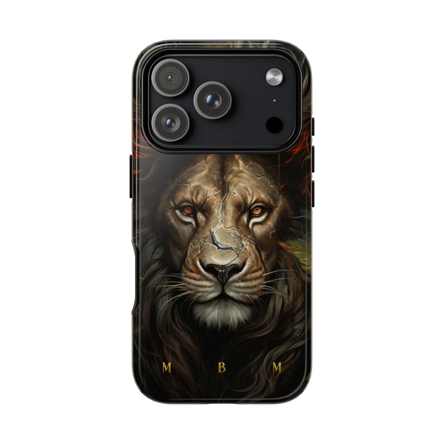 Dark Lion iPhone Tough Case