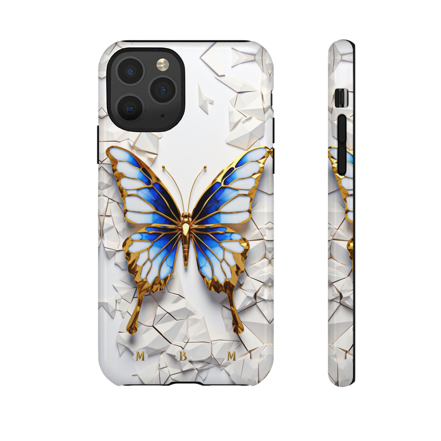 Sapphire Butterfly iPhone Tough Case