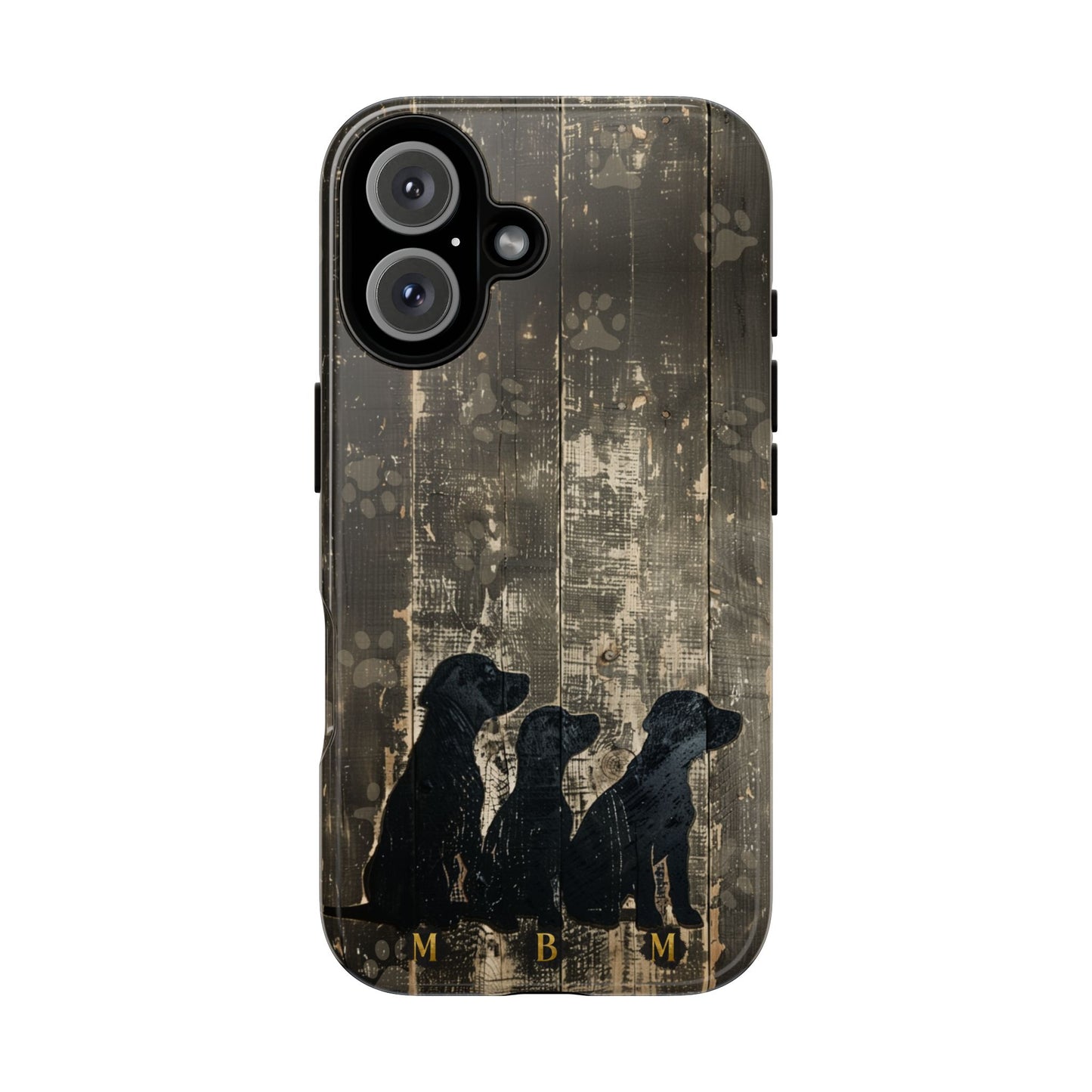 BarkWood iPhone Tough Case