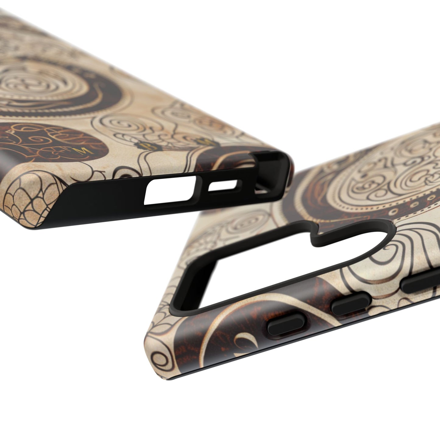 Sepia Scroll Samsung Galaxy S Tough Case