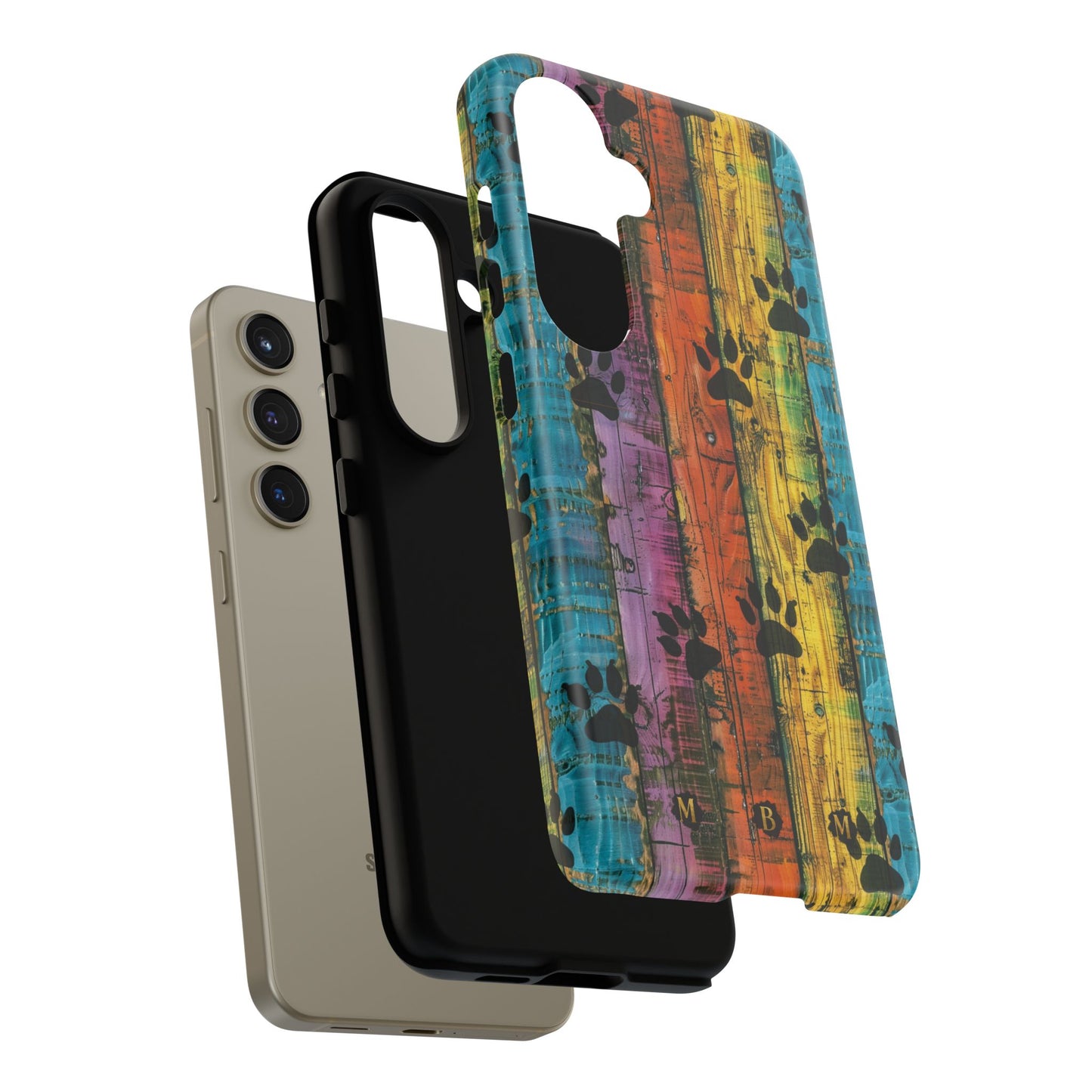Rainbow Paws Samsung Galaxy S Tough Case
