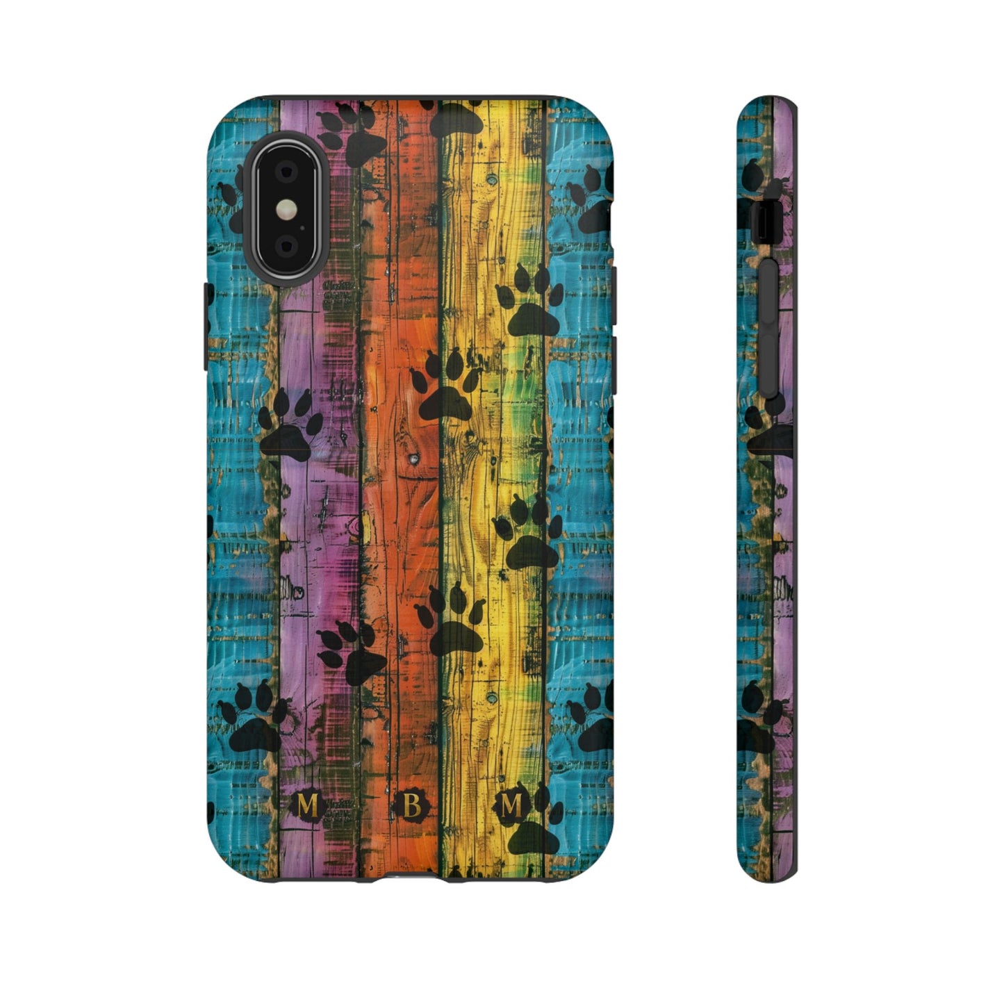 Rainbow Paws iPhone Case