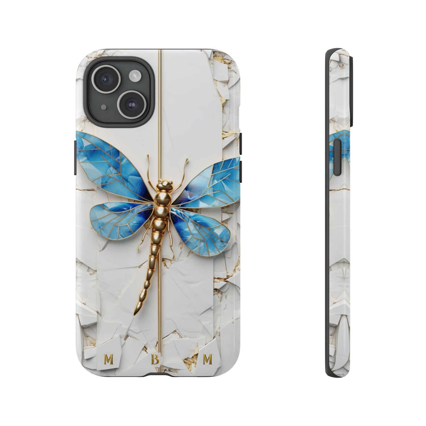 Dragonfly Blue iPhone Tough Case