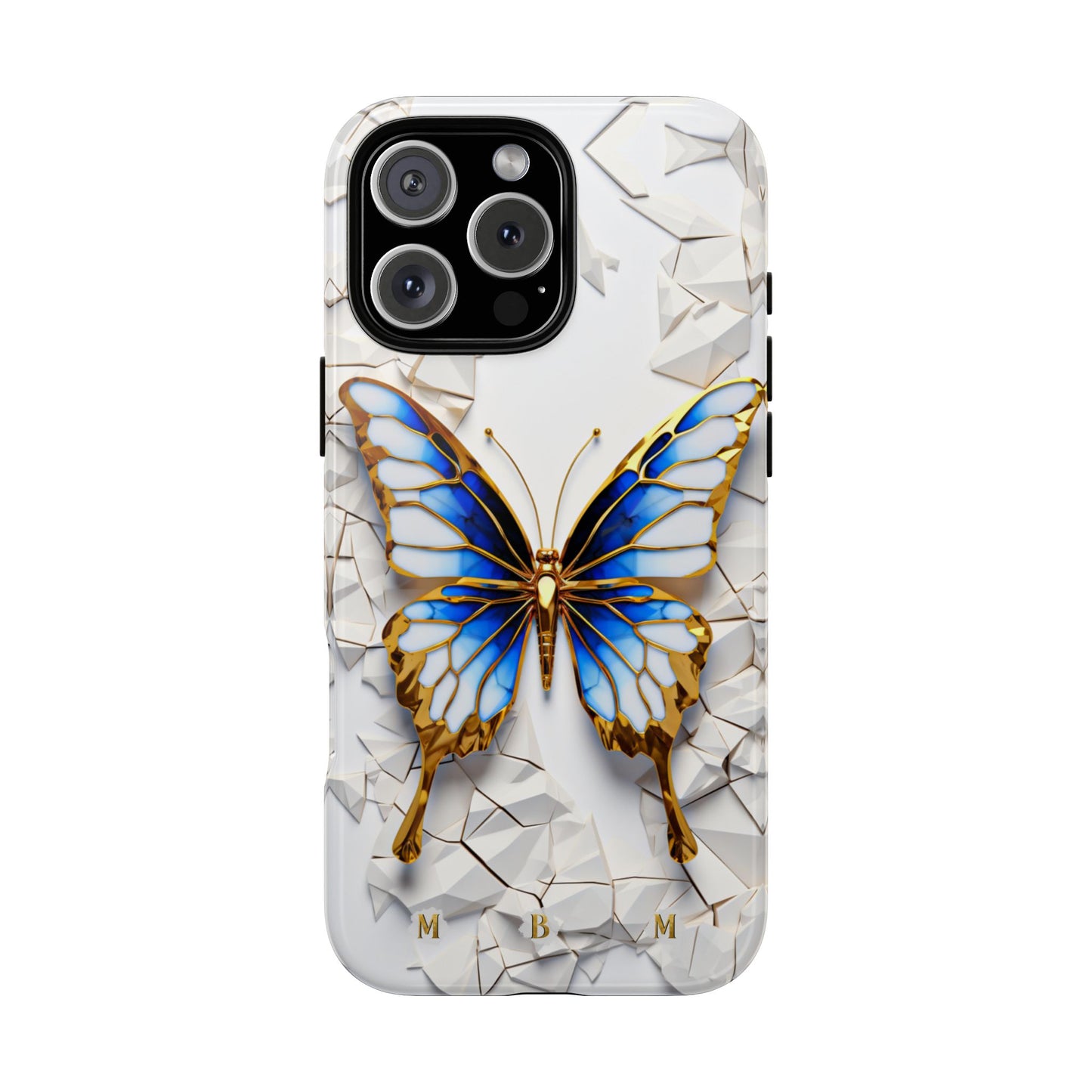 Sapphire Butterfly iPhone Tough Case