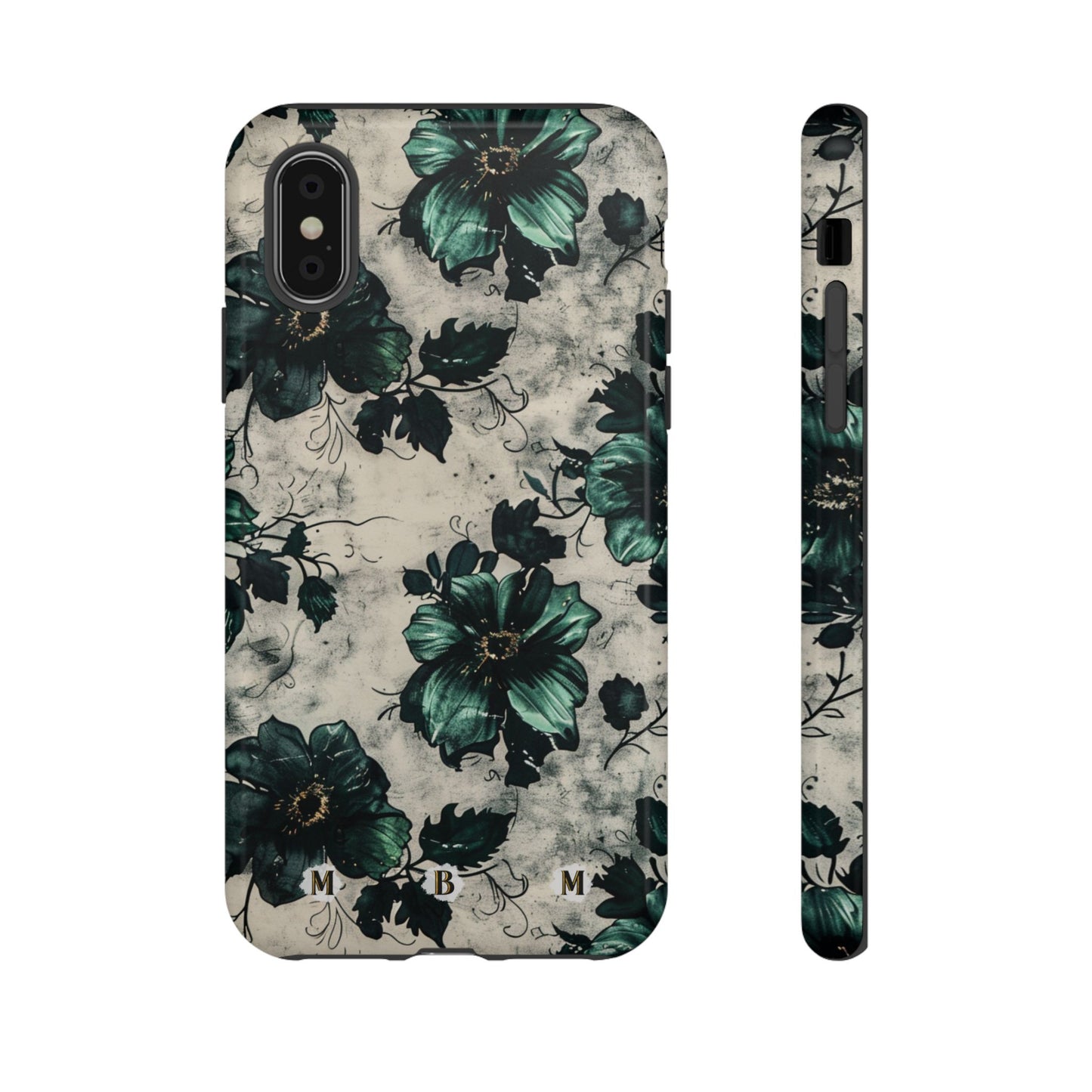 Malachite Thorn iPhone Tough Case