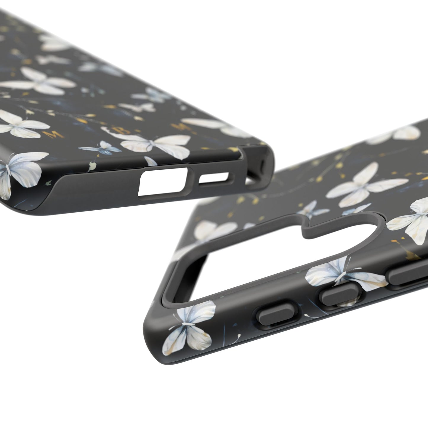 White Butterflies Samsung Galaxy S Tough Case