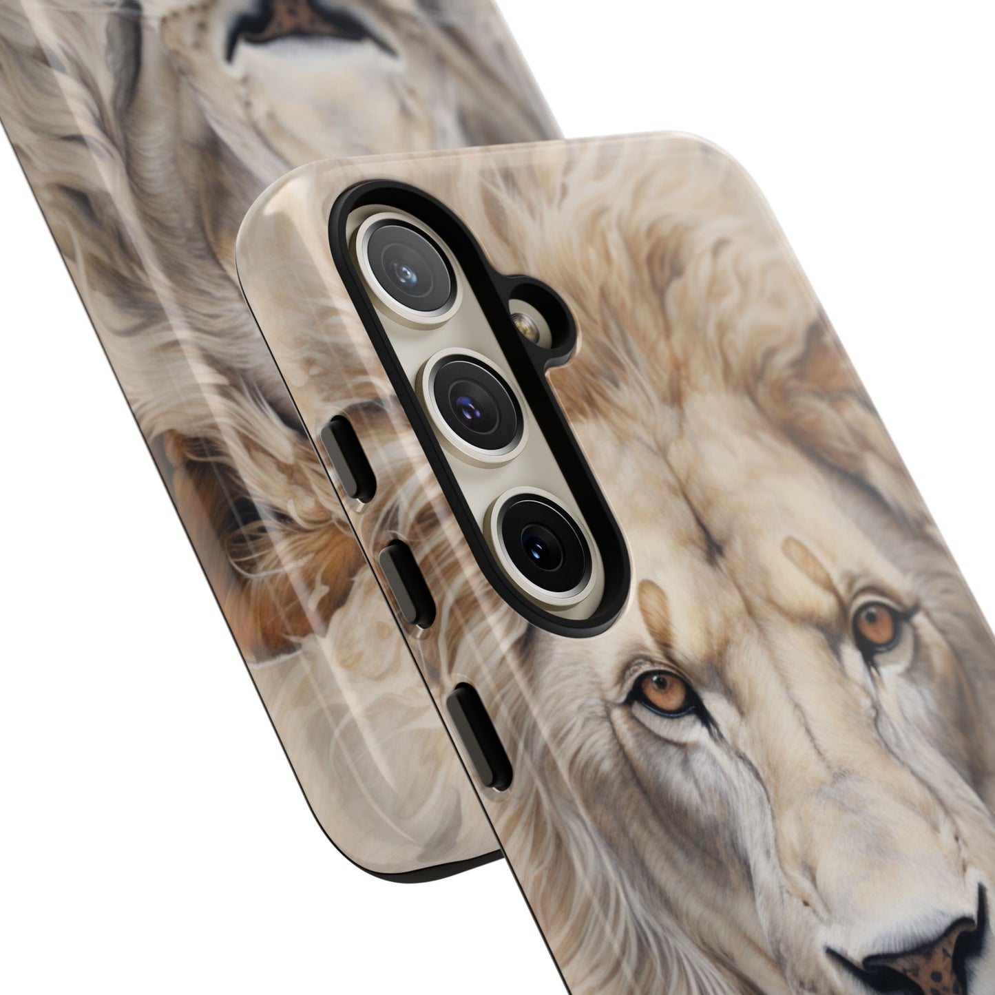 White Lion Samsung Galaxy S Tough Case