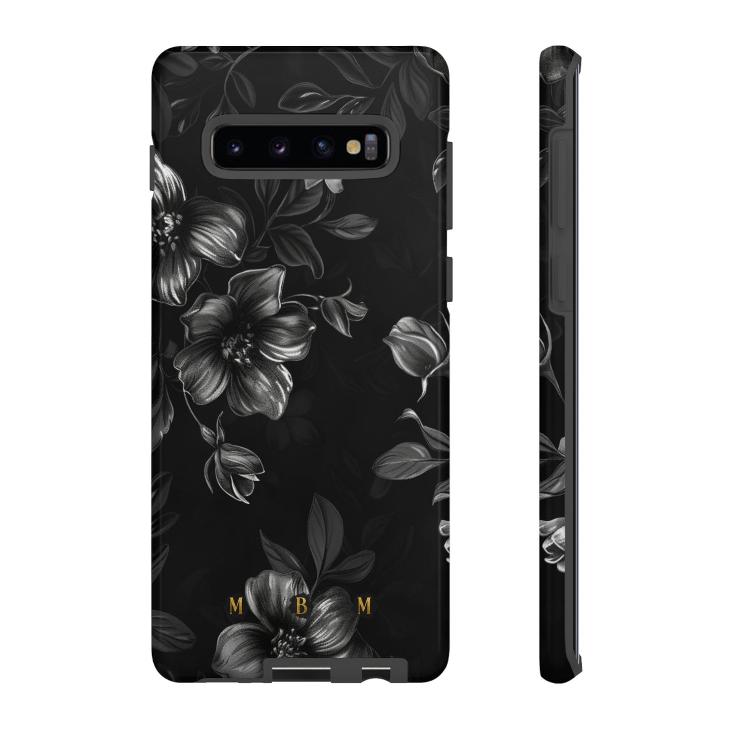 Midnight Flora Samsung Galaxy S Tough Case