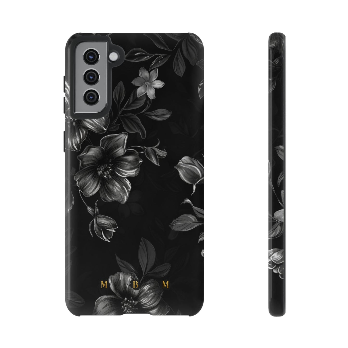 Midnight Flora Samsung Galaxy S Tough Case