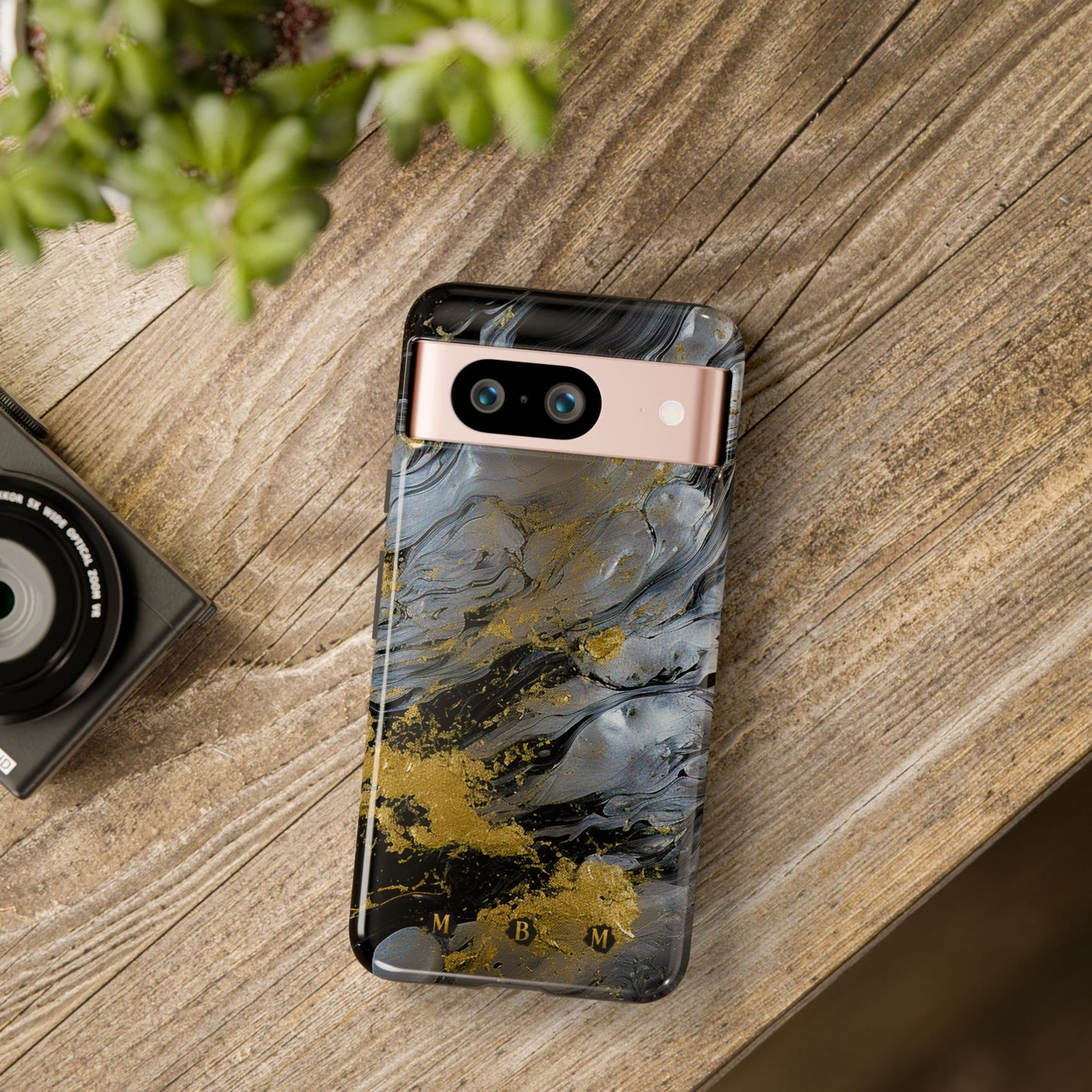 Tarnished Silver Google Pixel Tough Case