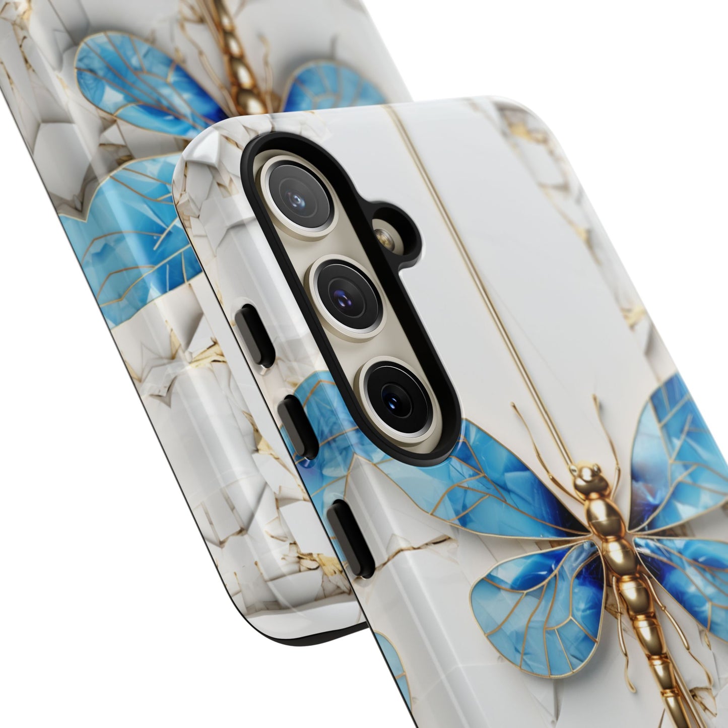 Dragonfly Blue Samsung Galaxy S Tough Case