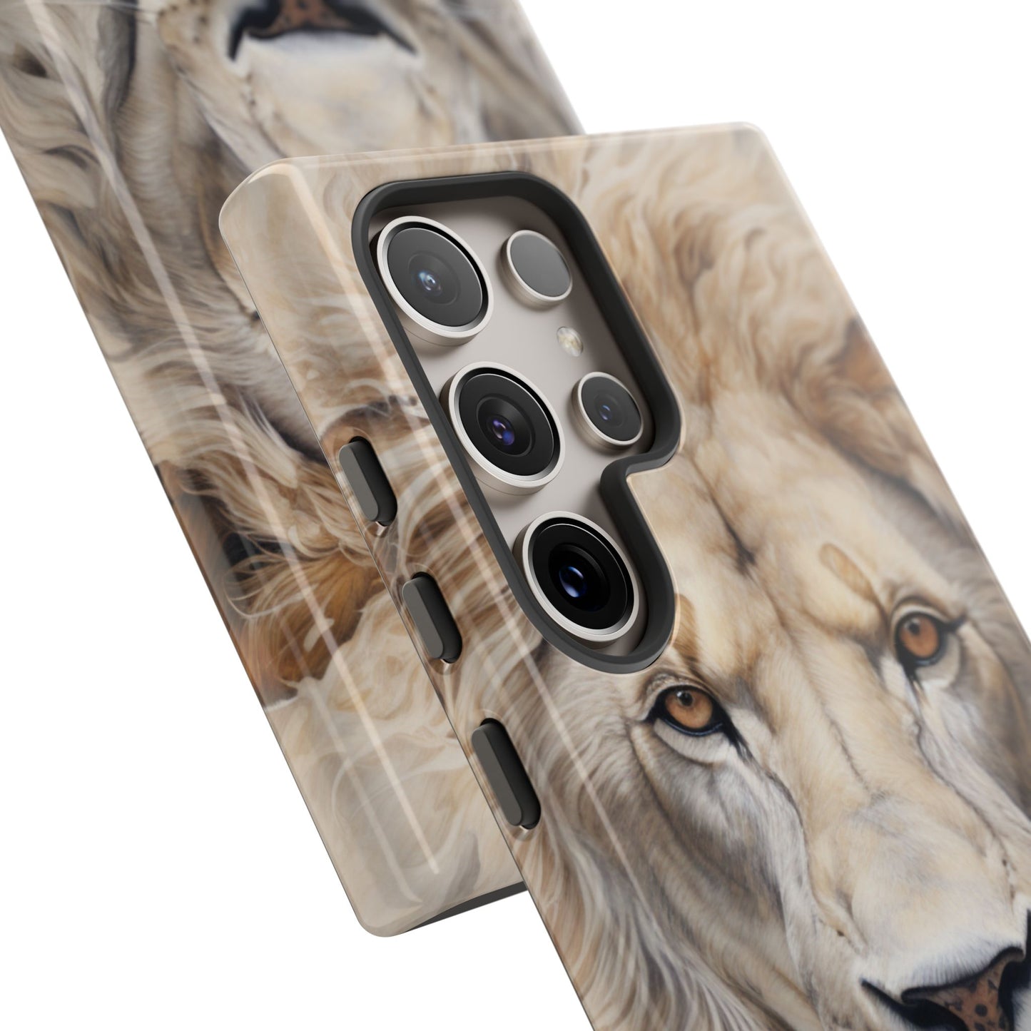 White Lion Samsung Galaxy S Tough Case