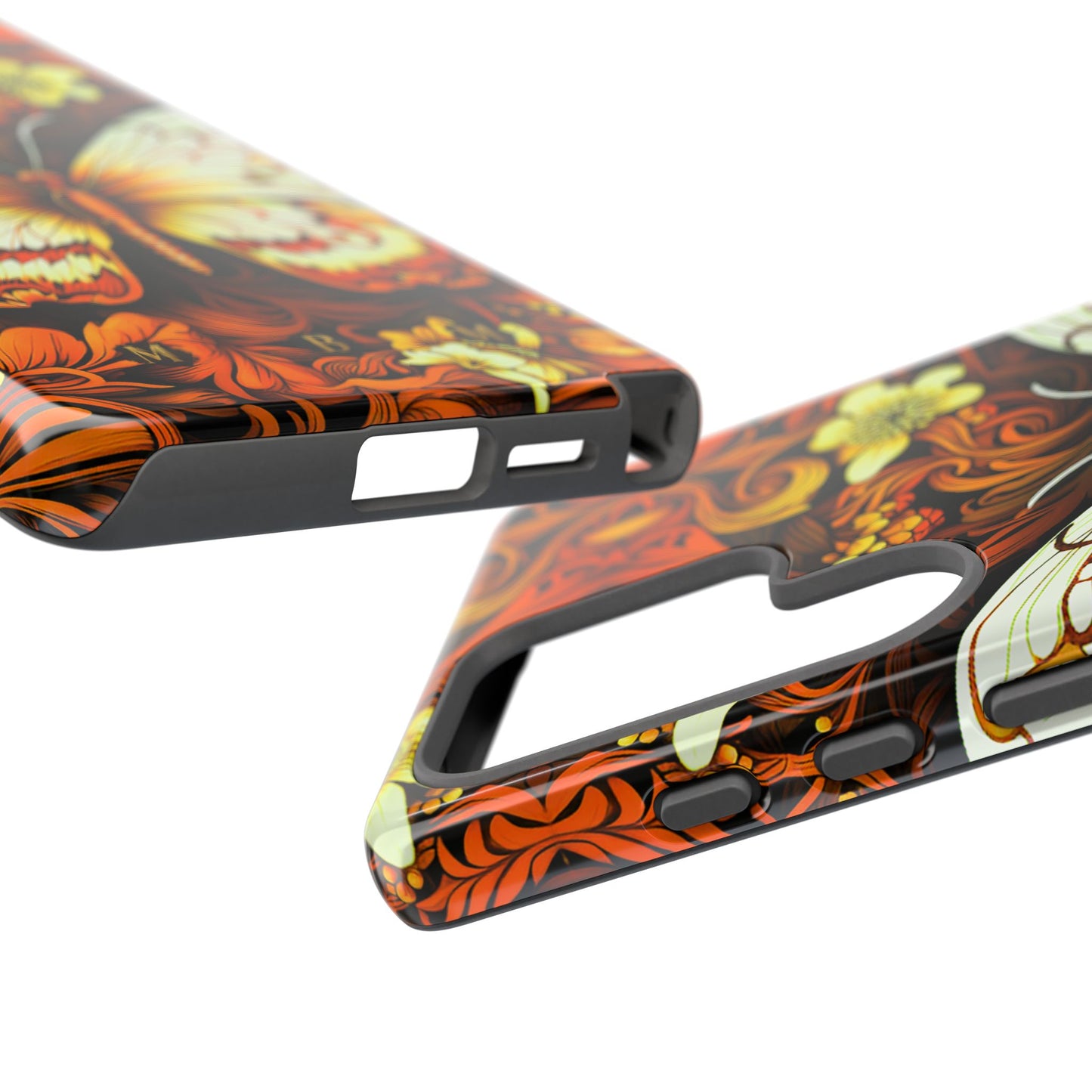 Vintage Orange Samsung Galaxy S Tough Case