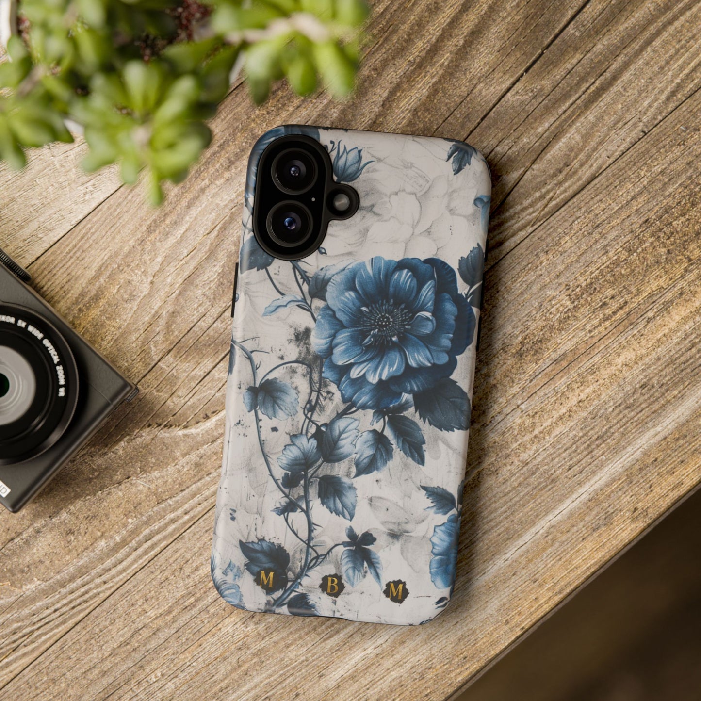 Cerulean Thorn iPhone Tough Case