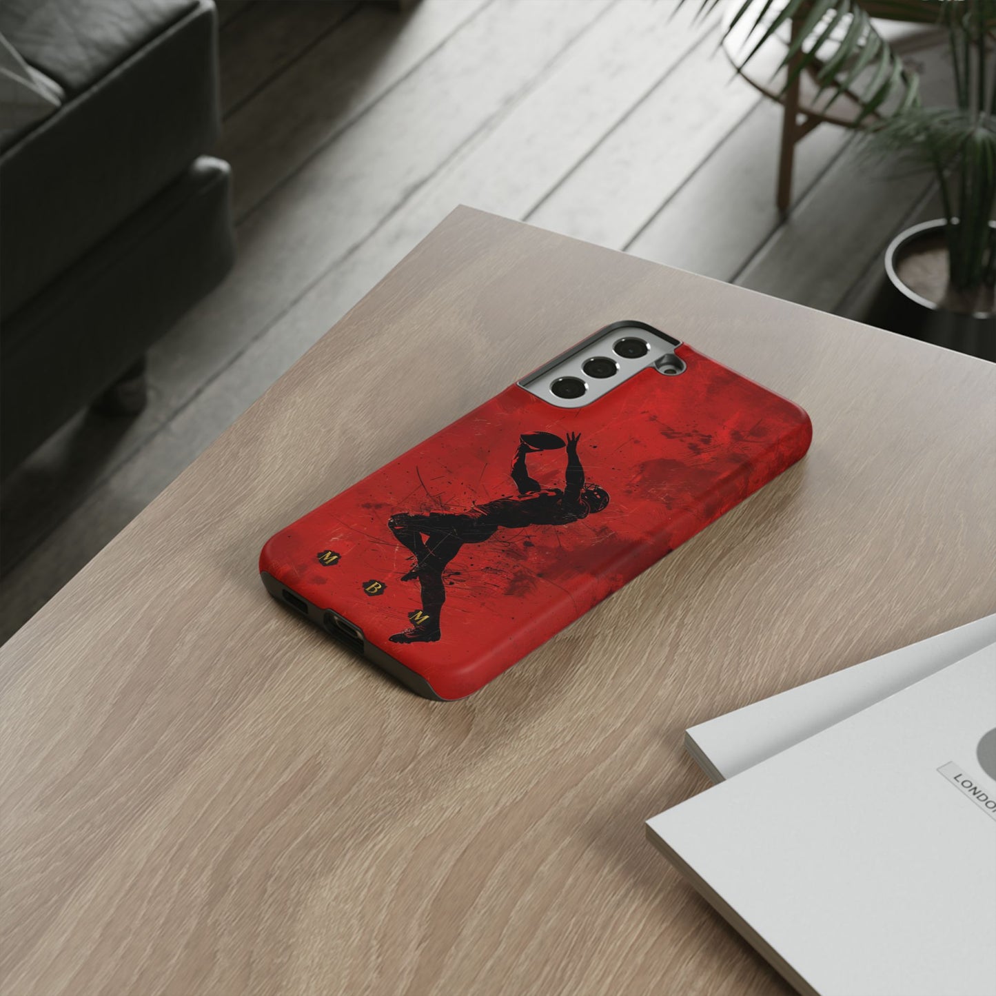 Red 1st & 10 Samsung Galaxy S Tough Case