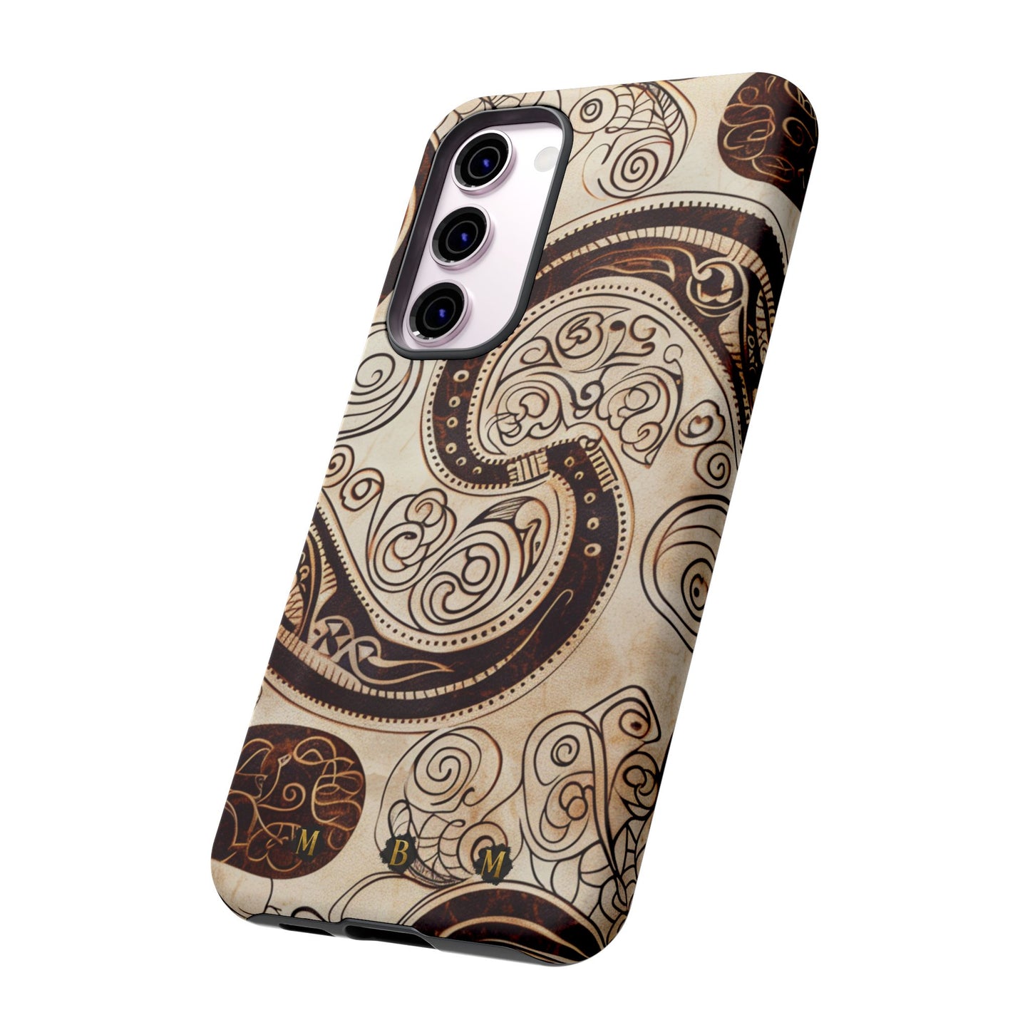 Sepia Scroll Samsung Galaxy S Tough Case