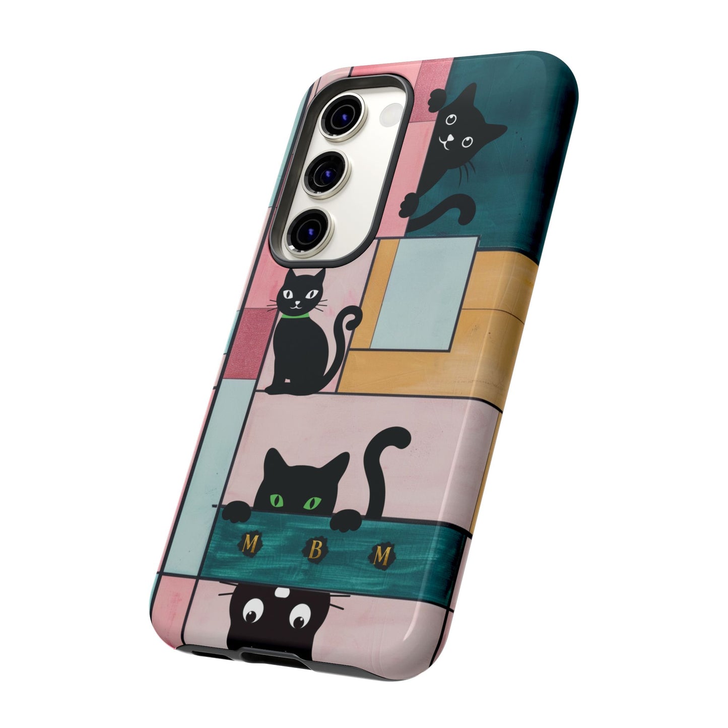 Block Cats Samsung Galaxy S Tough Case