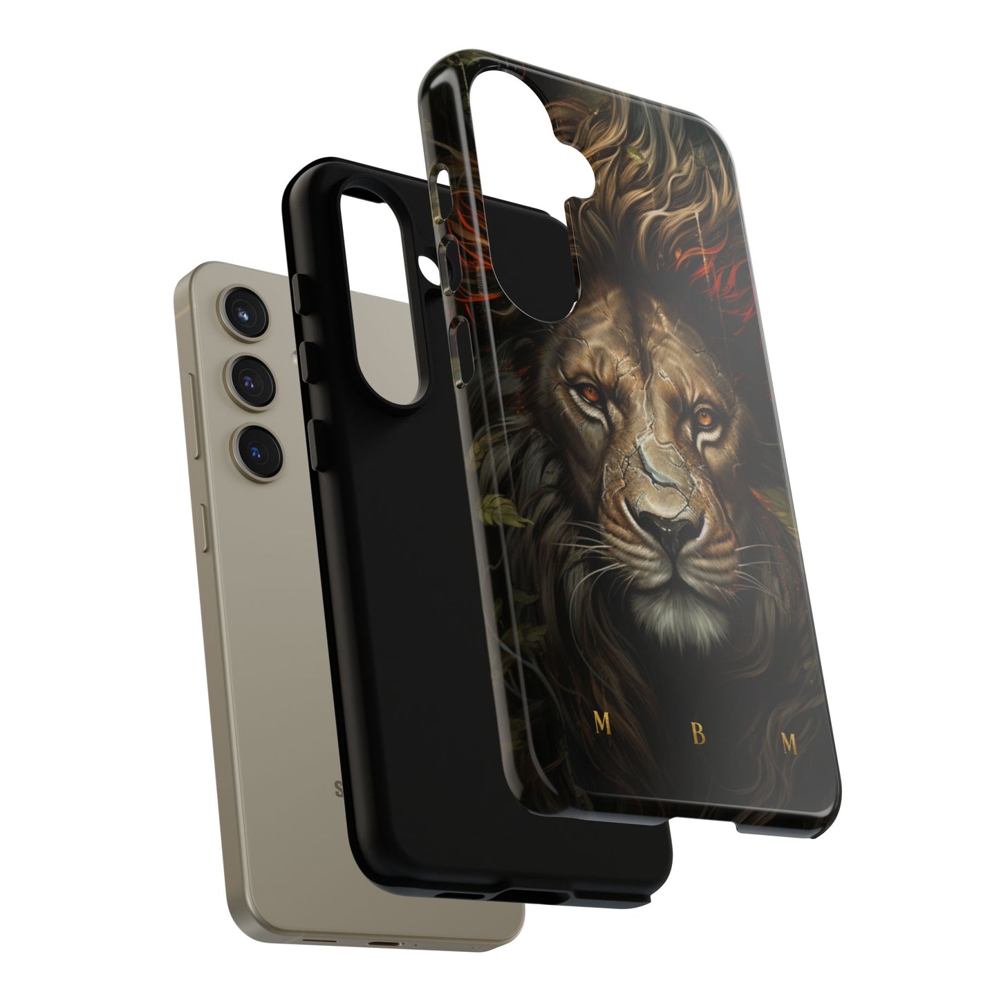 Dark Lion Samsung Galaxy S Tough Case