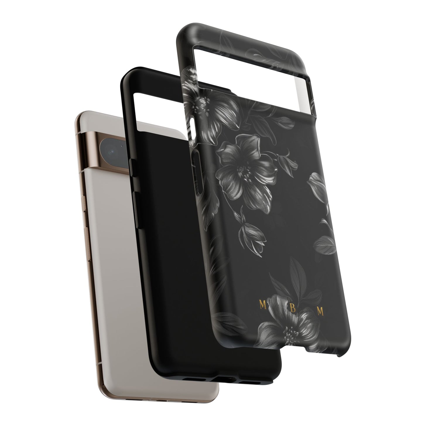 Midnight Flora Google Pixel Tough Case