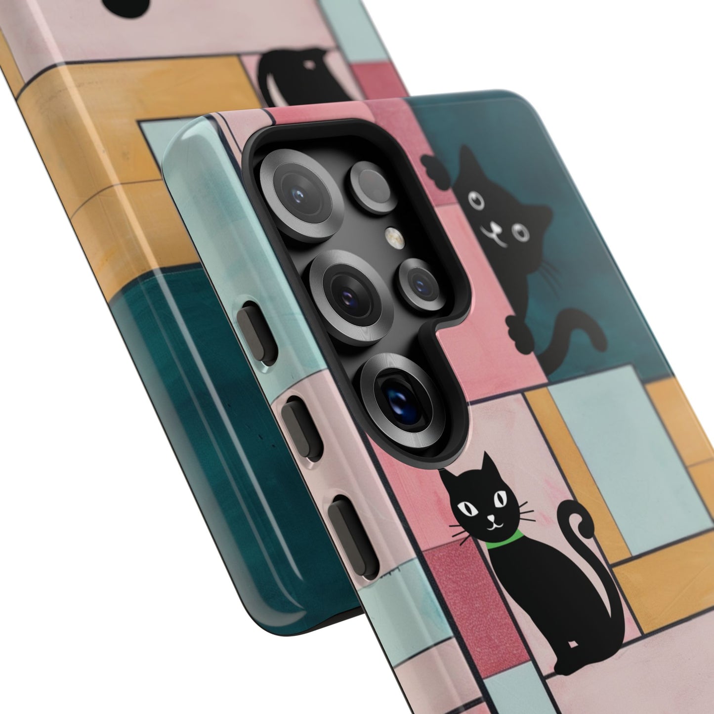 Block Cats Samsung Galaxy S Tough Case