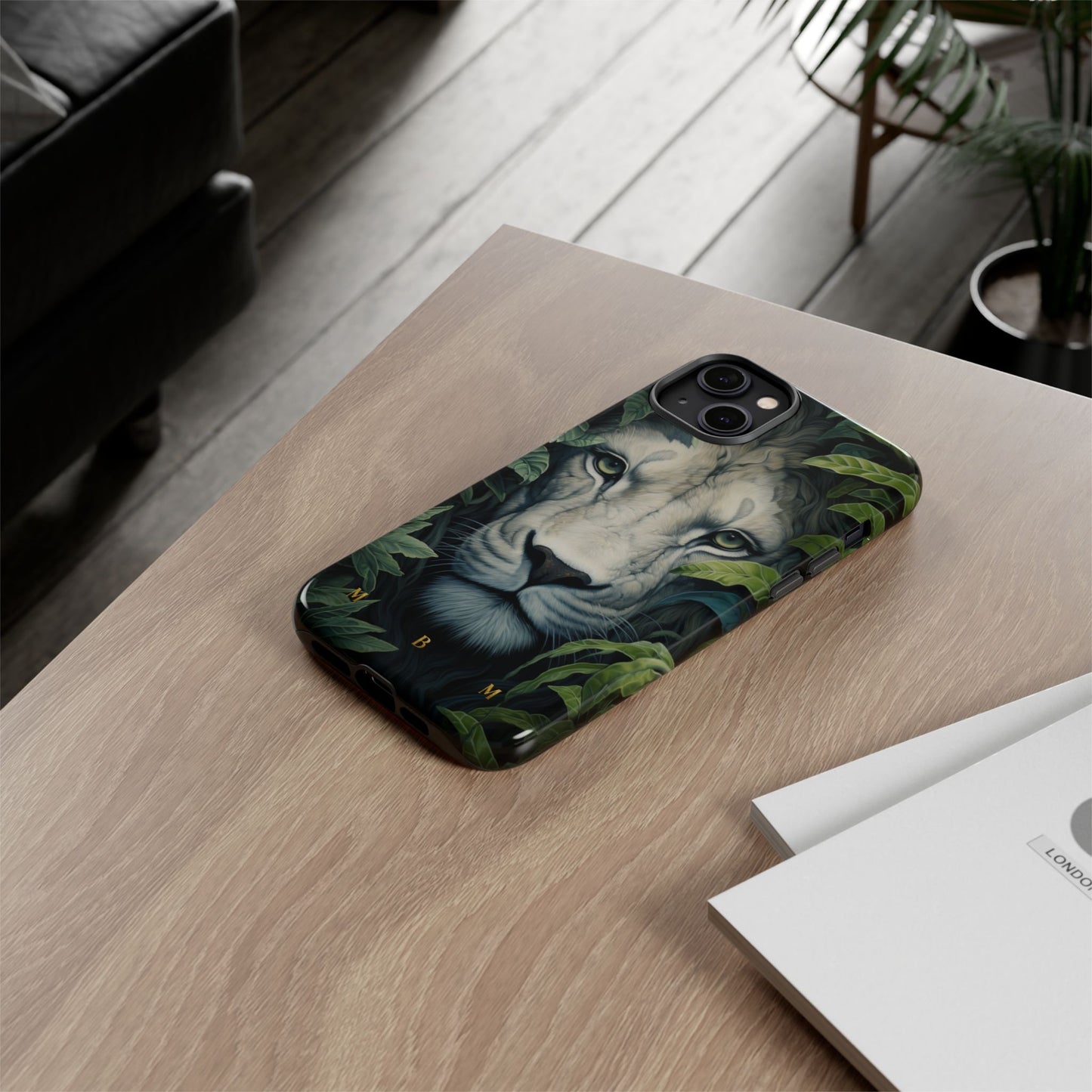 Hidden Lion iPhone Tough Case
