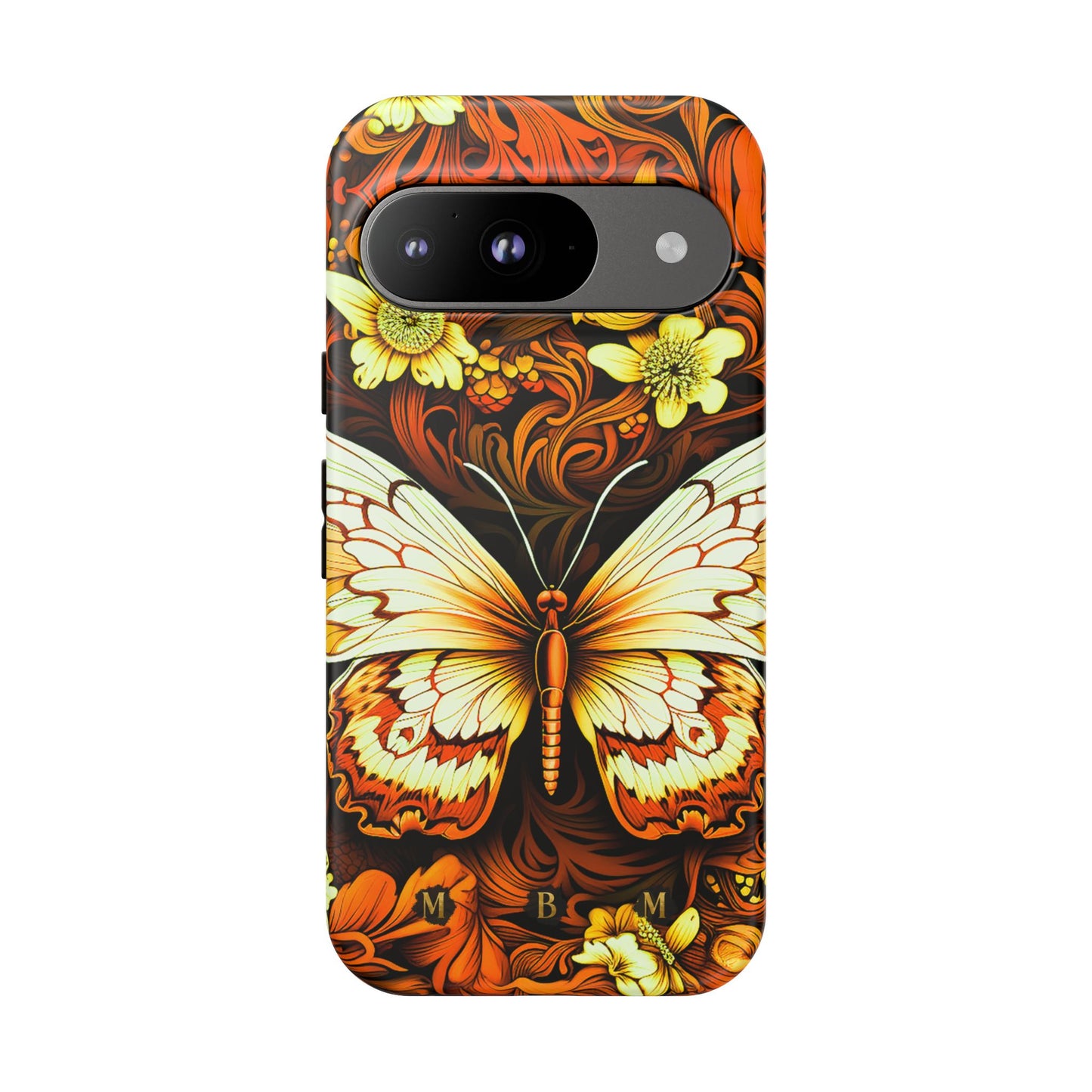 Vintage Orange Google Pixel Tough Case