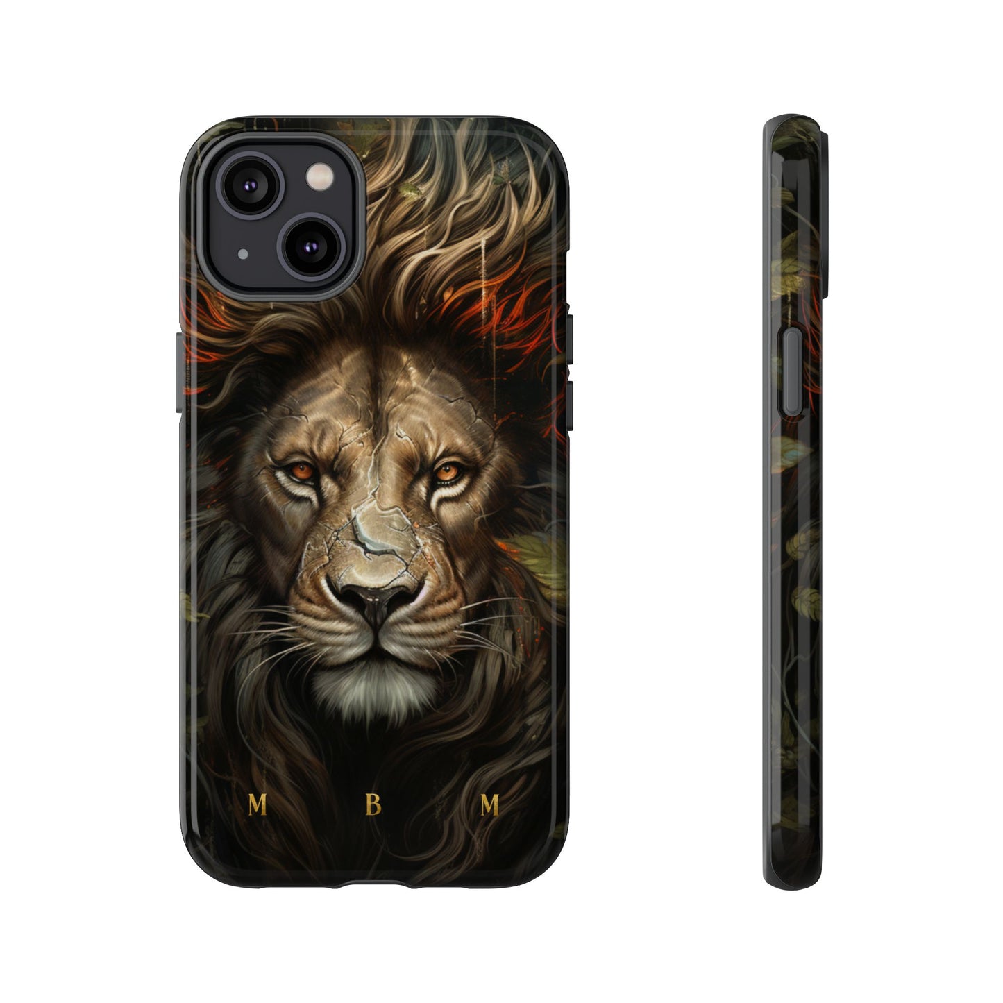 Dark Lion iPhone Tough Case