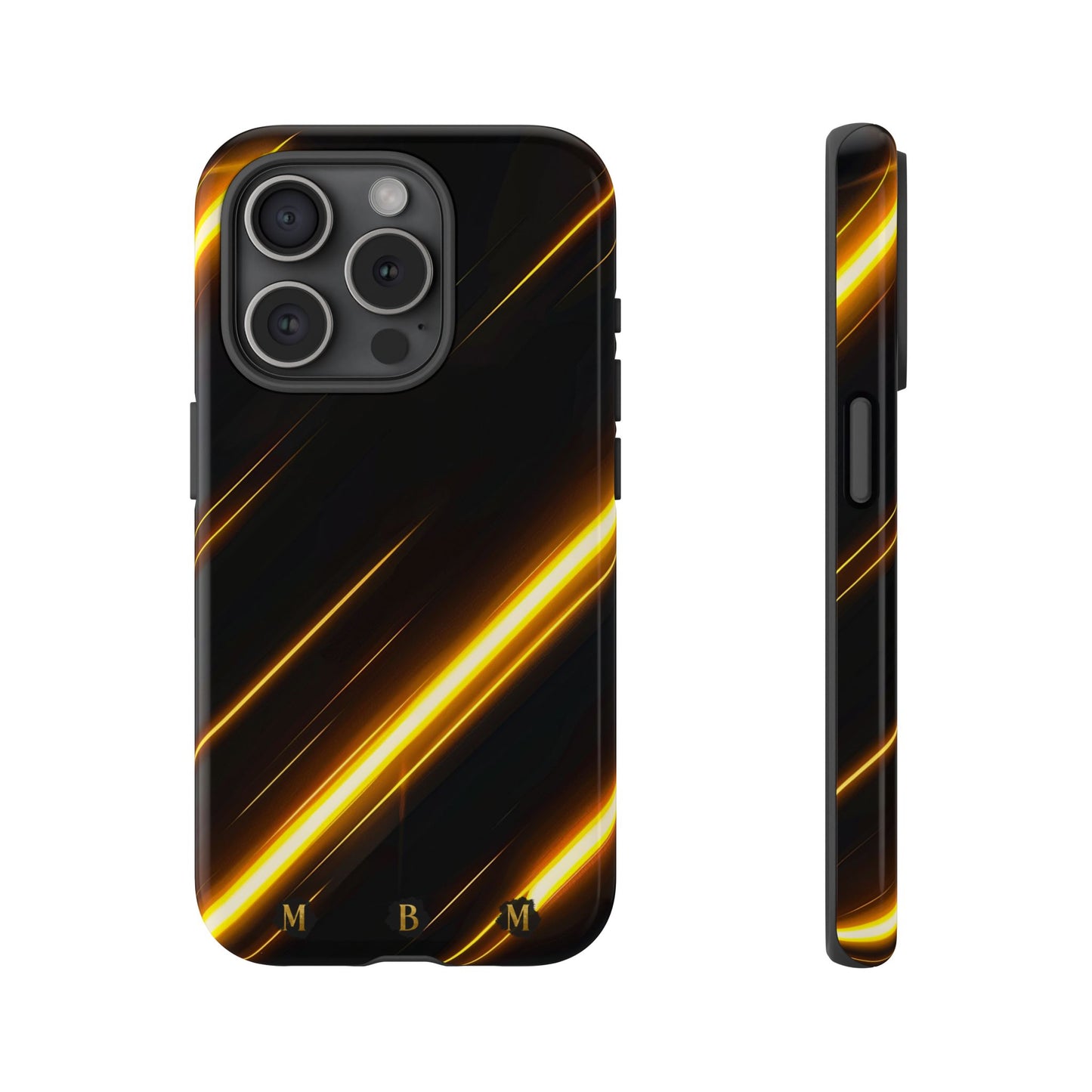 Golden Pulse iPhone Tough Case