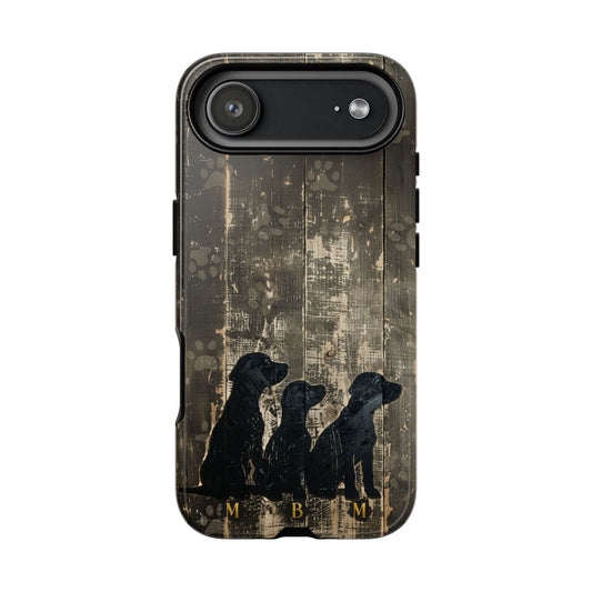 BarkWood iPhone Tough Case