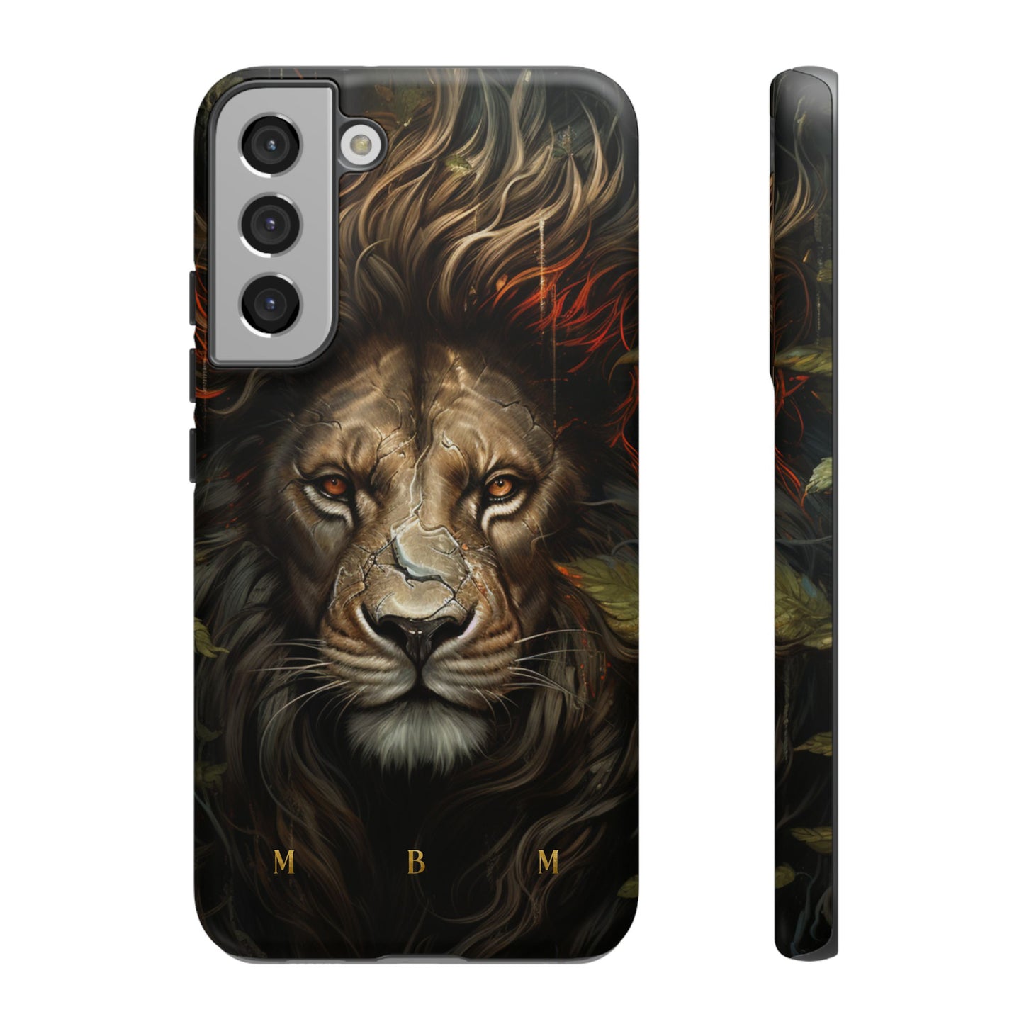 Dark Lion Samsung Galaxy S Tough Case