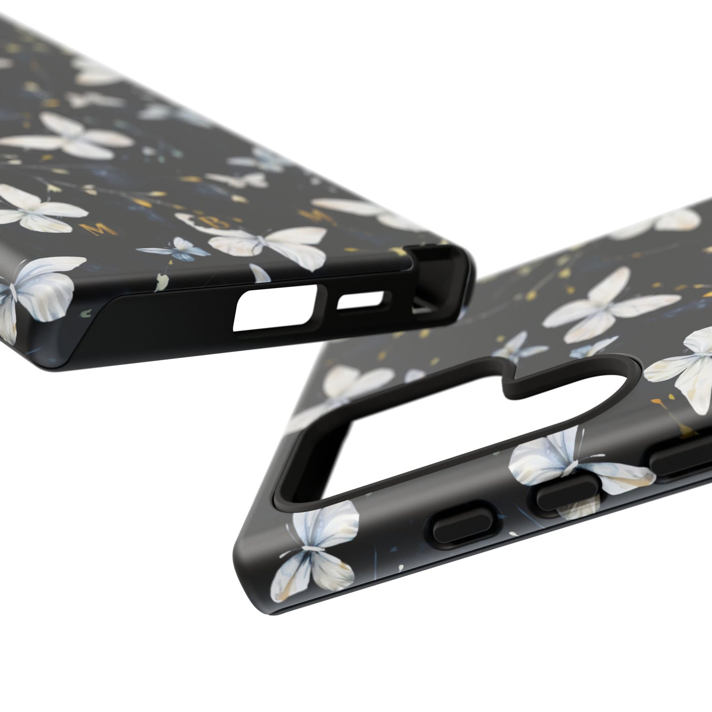 White Butterflies Samsung Galaxy S Tough Case