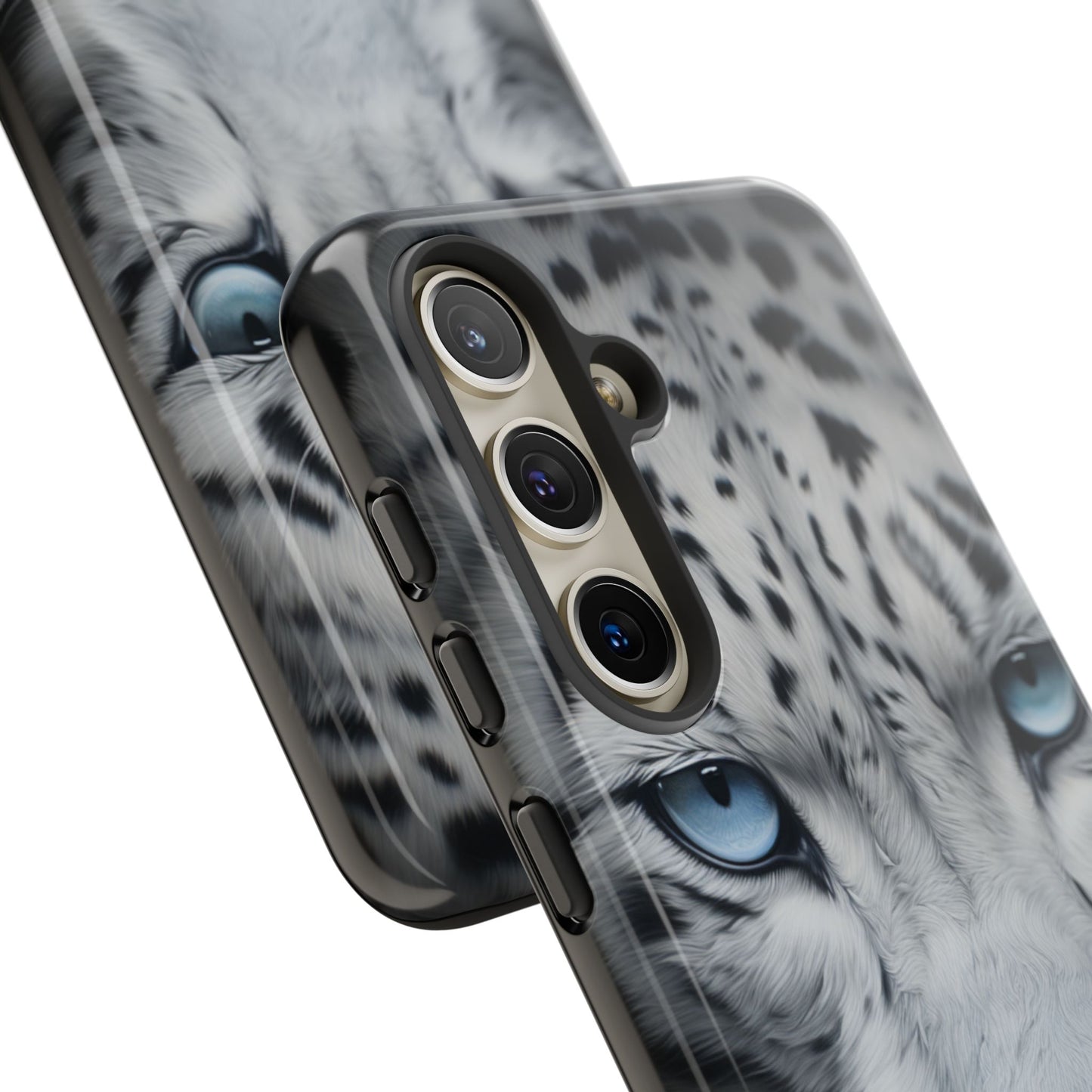 White Leopard Samsung Galaxy S Tough Case