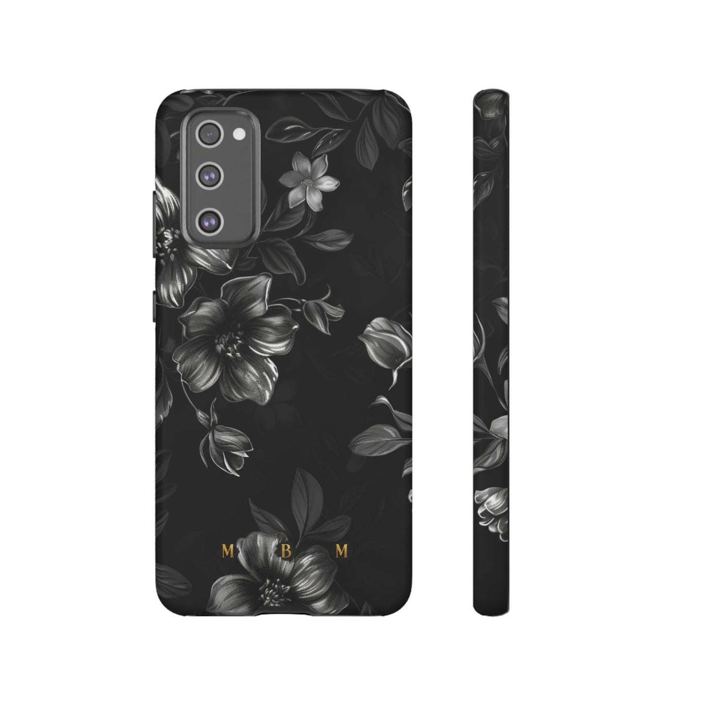 Midnight Flora Samsung Galaxy S Tough Case