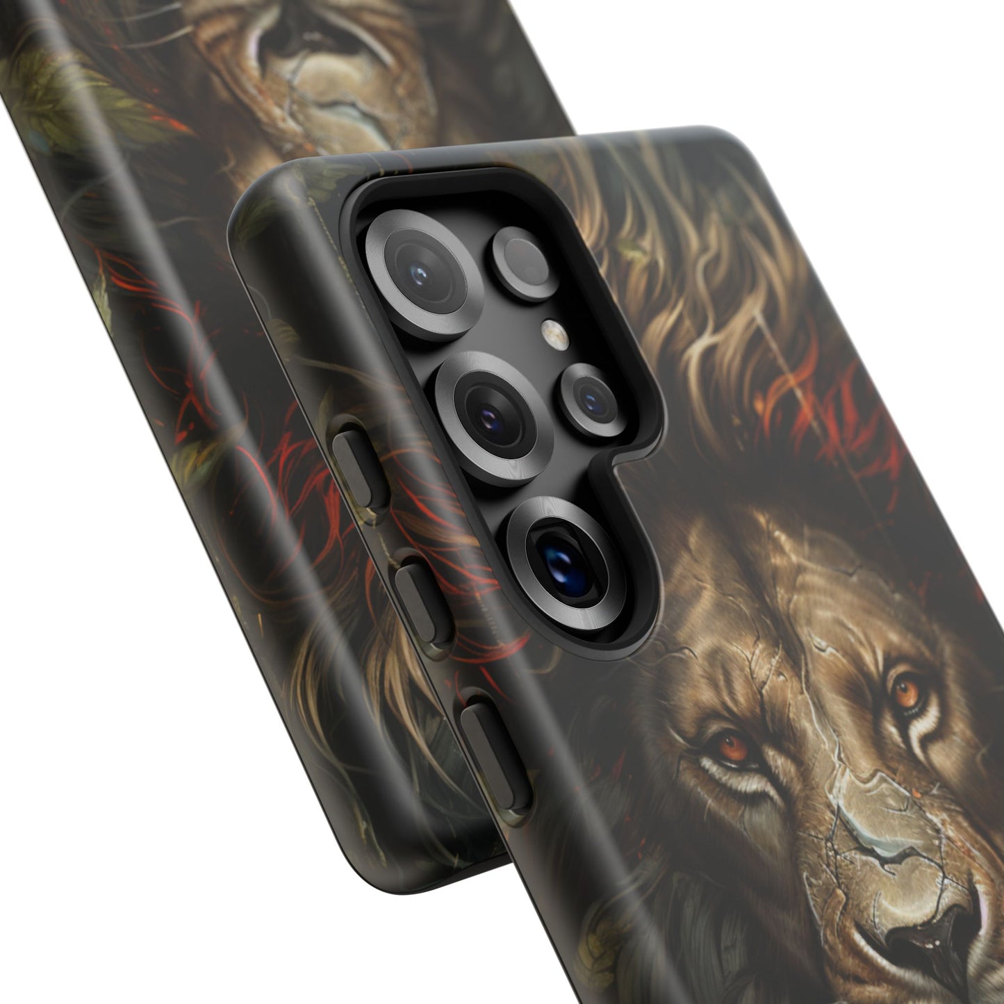 Dark Lion Samsung Galaxy S Tough Case