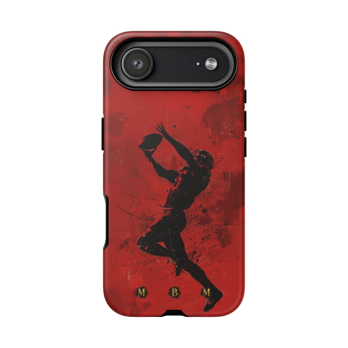 Red 1st & 10 iPhone Tough Case