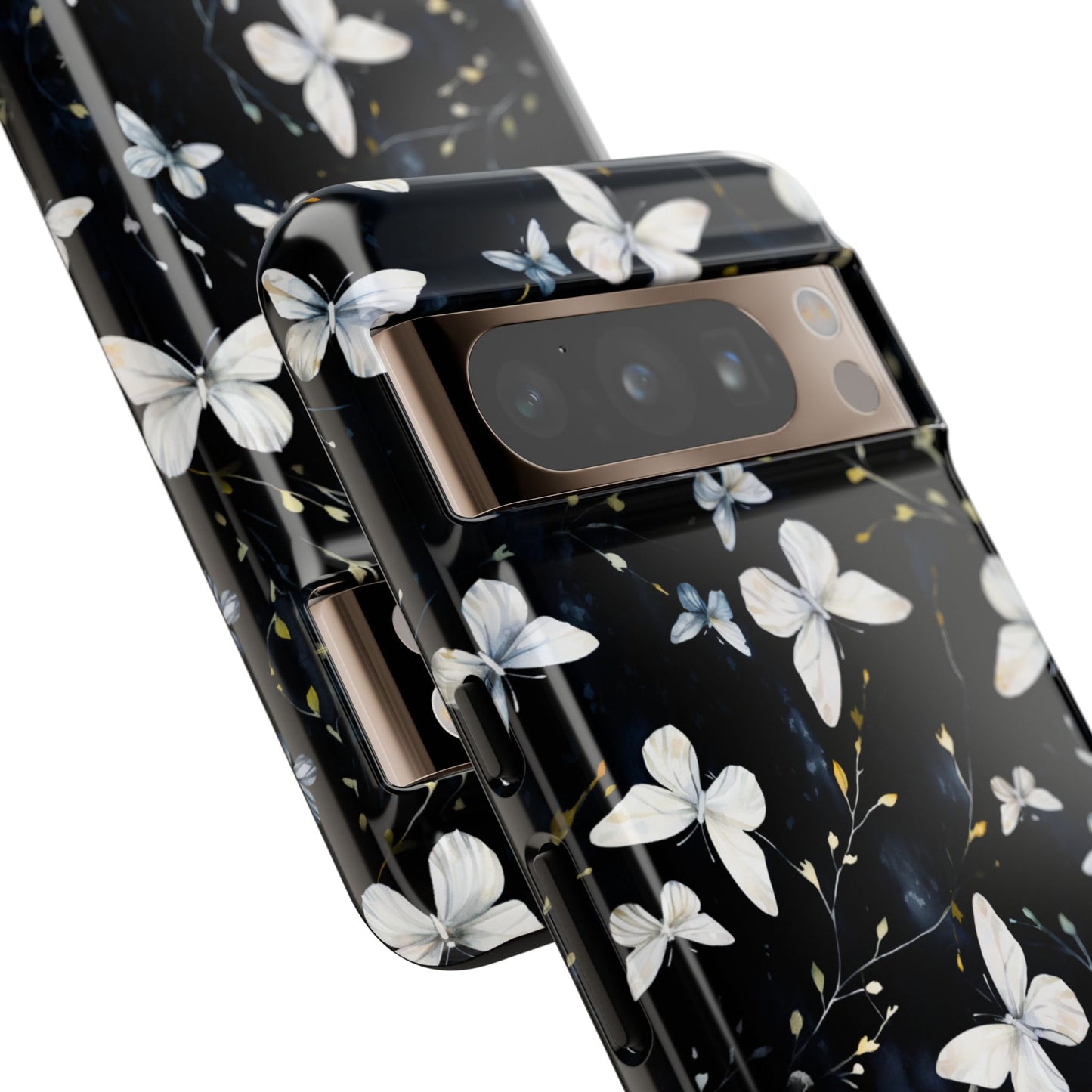 White Butterflies Google Pixel Tough Case