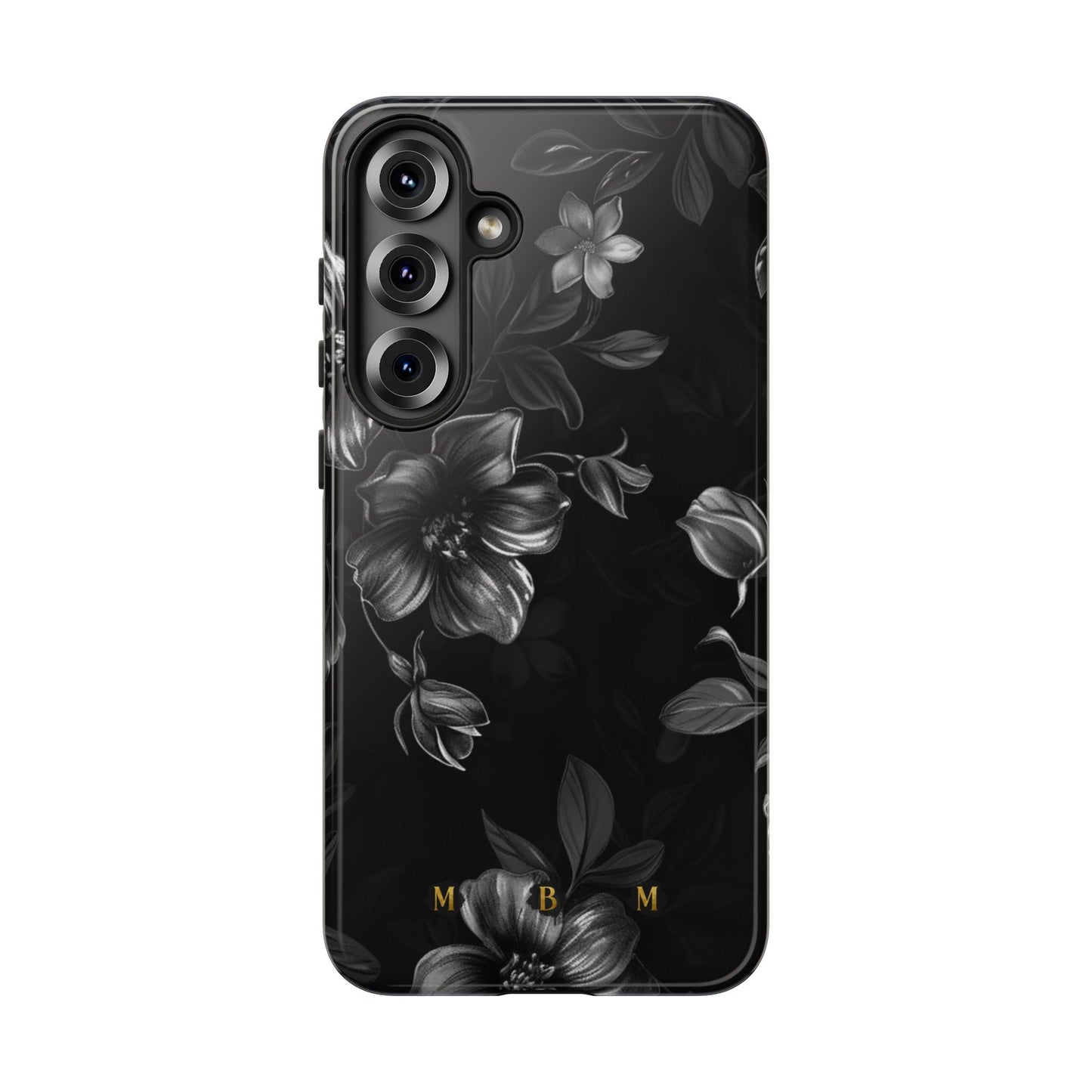 Midnight Flora Samsung Galaxy S Tough Case