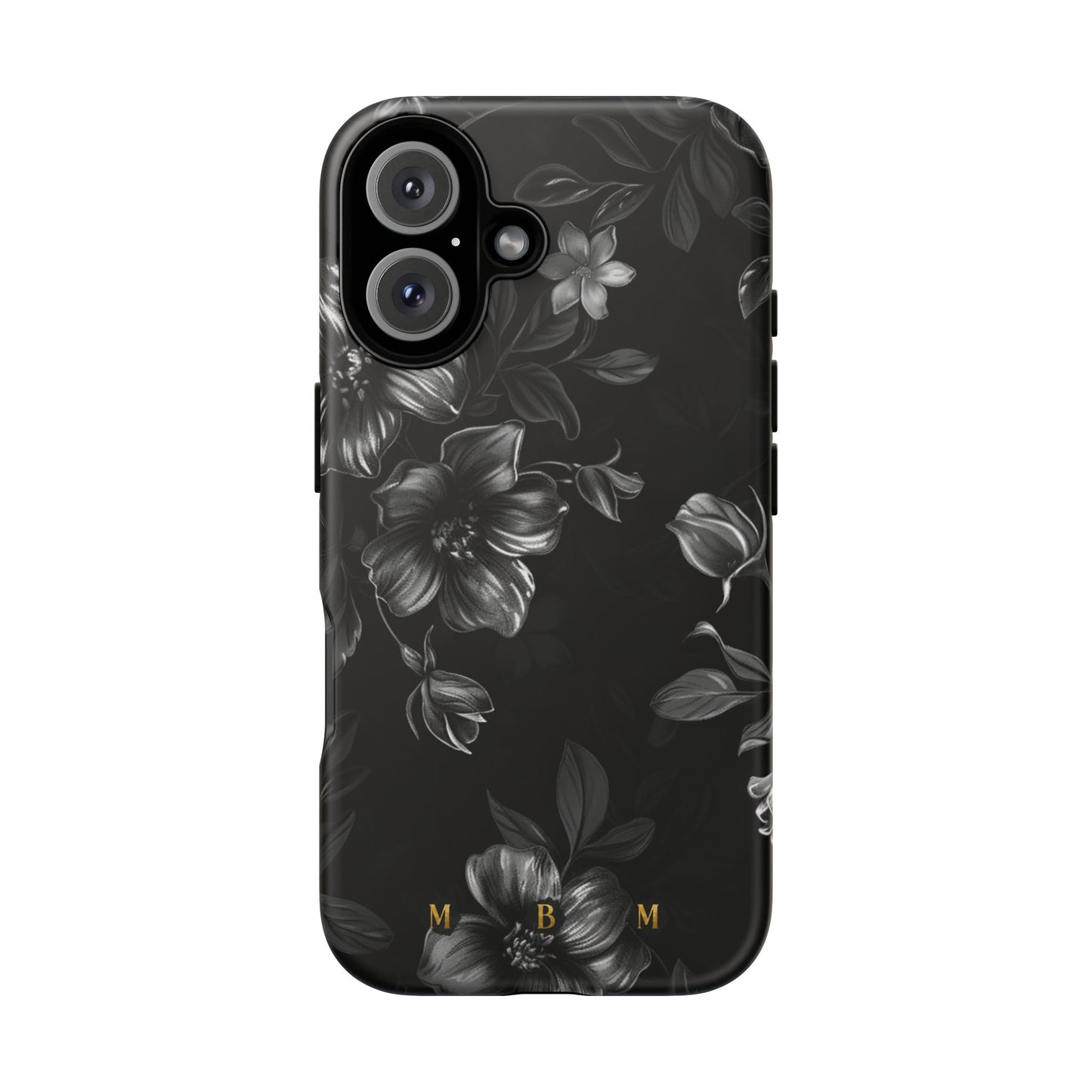 Midnight Flora iPhone Tough Case