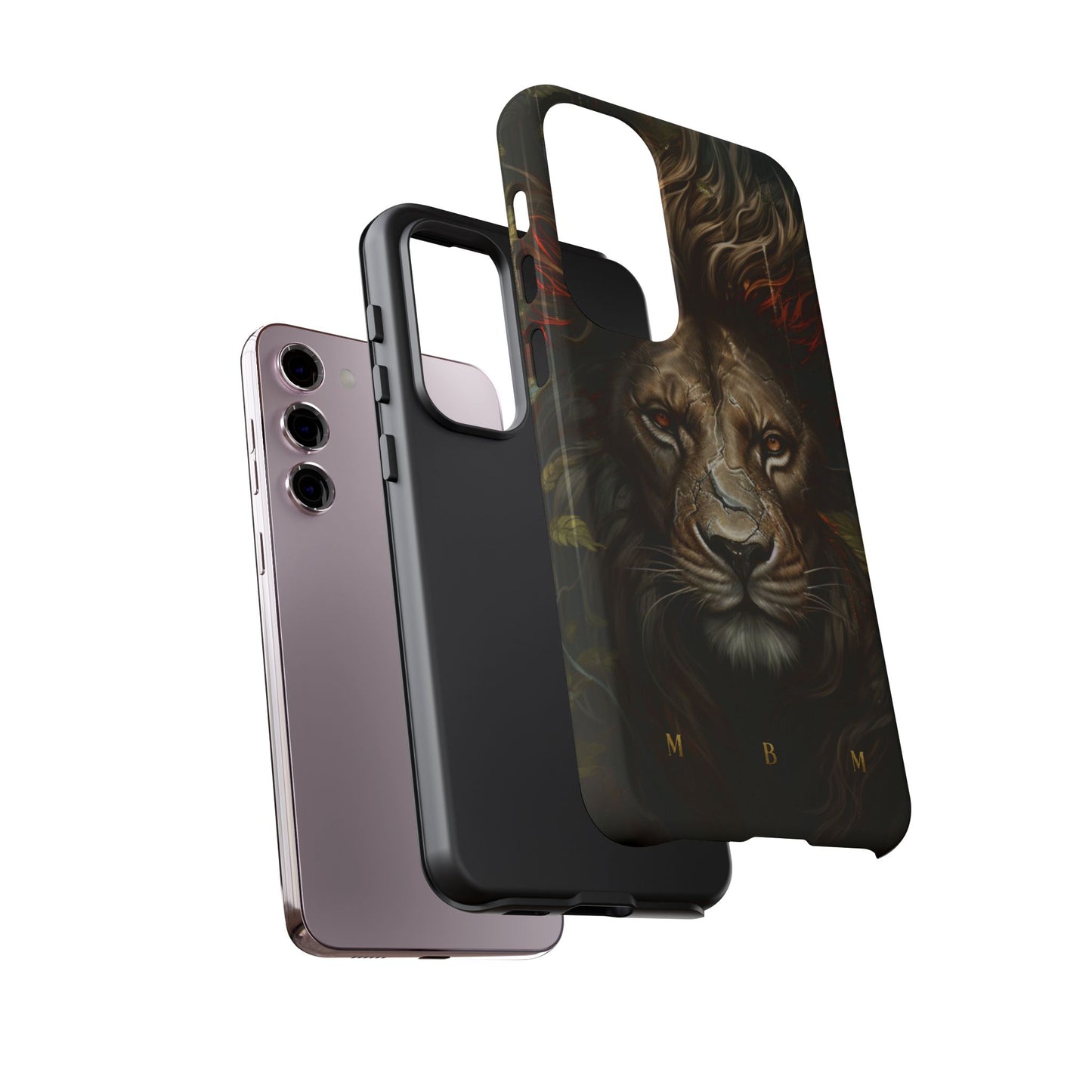Dark Lion Samsung Galaxy S Tough Case