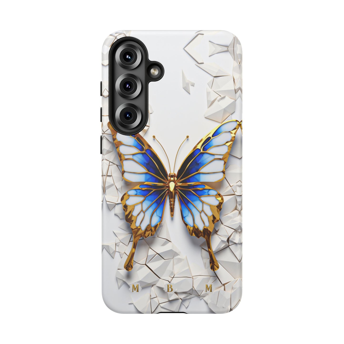 Sapphire Butterfly Samsung Galaxy S Tough Case