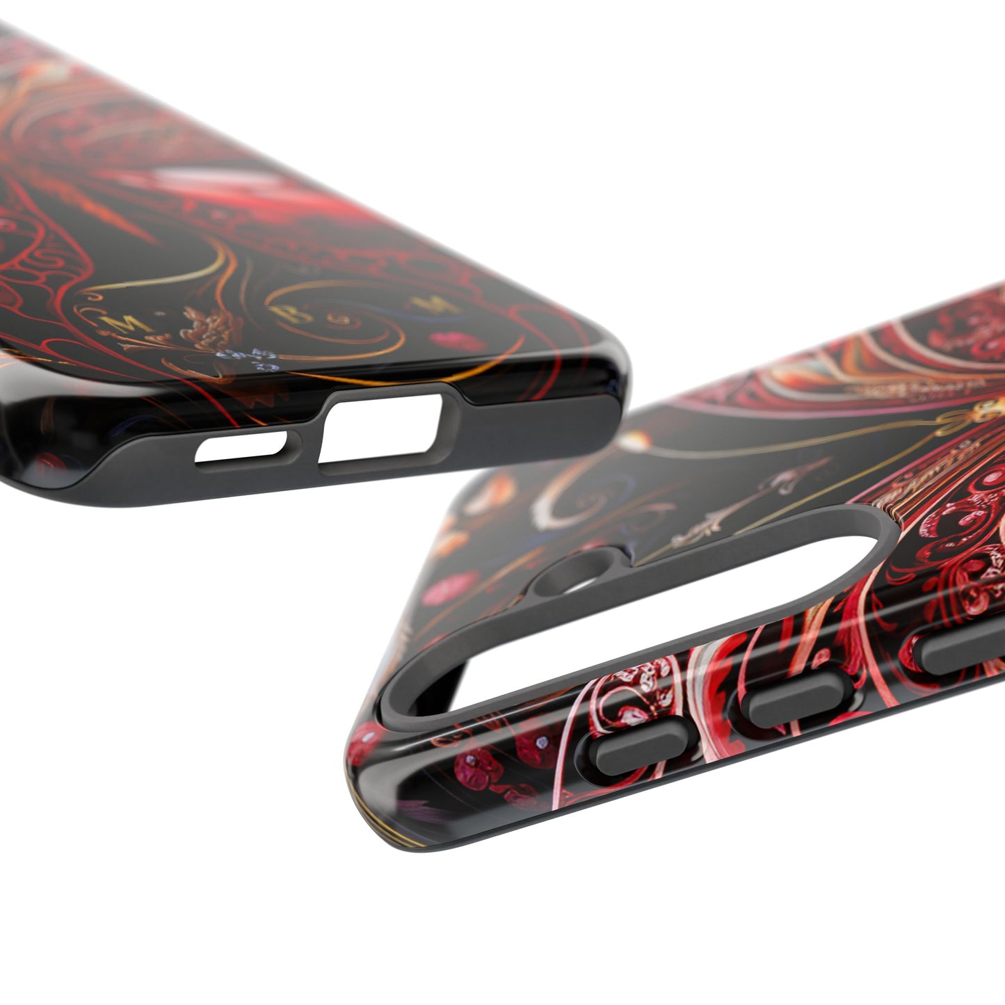 Red Butterfly Samsung Galaxy S Tough Case