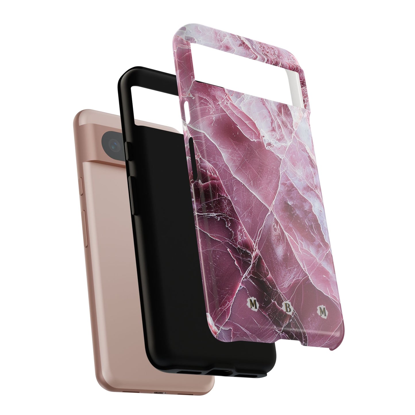Pink Marble Google Pixel Tough Case